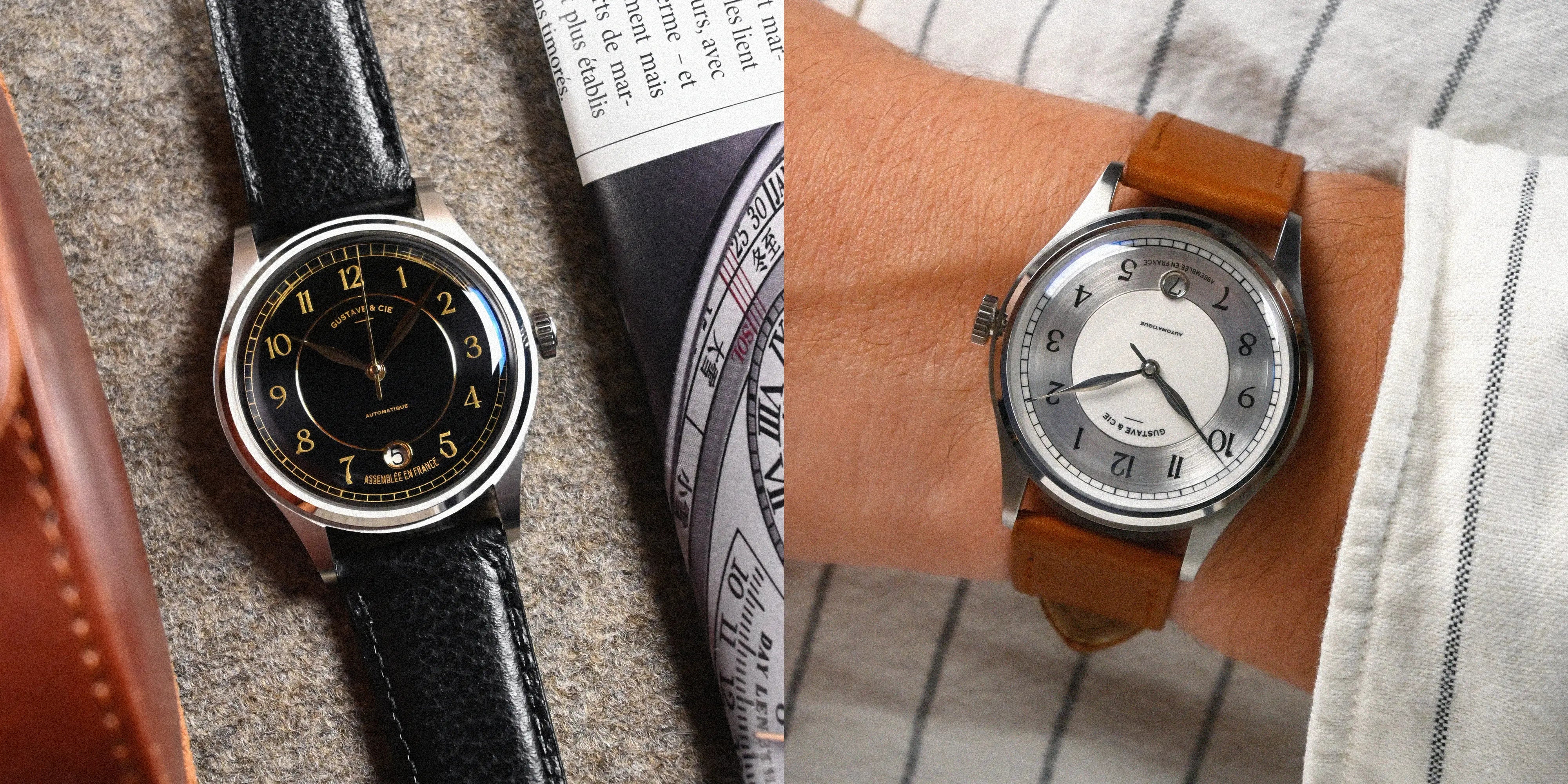 Collection Charles : Notre vision du raffinement horloger dans une montre trois aiguilles !