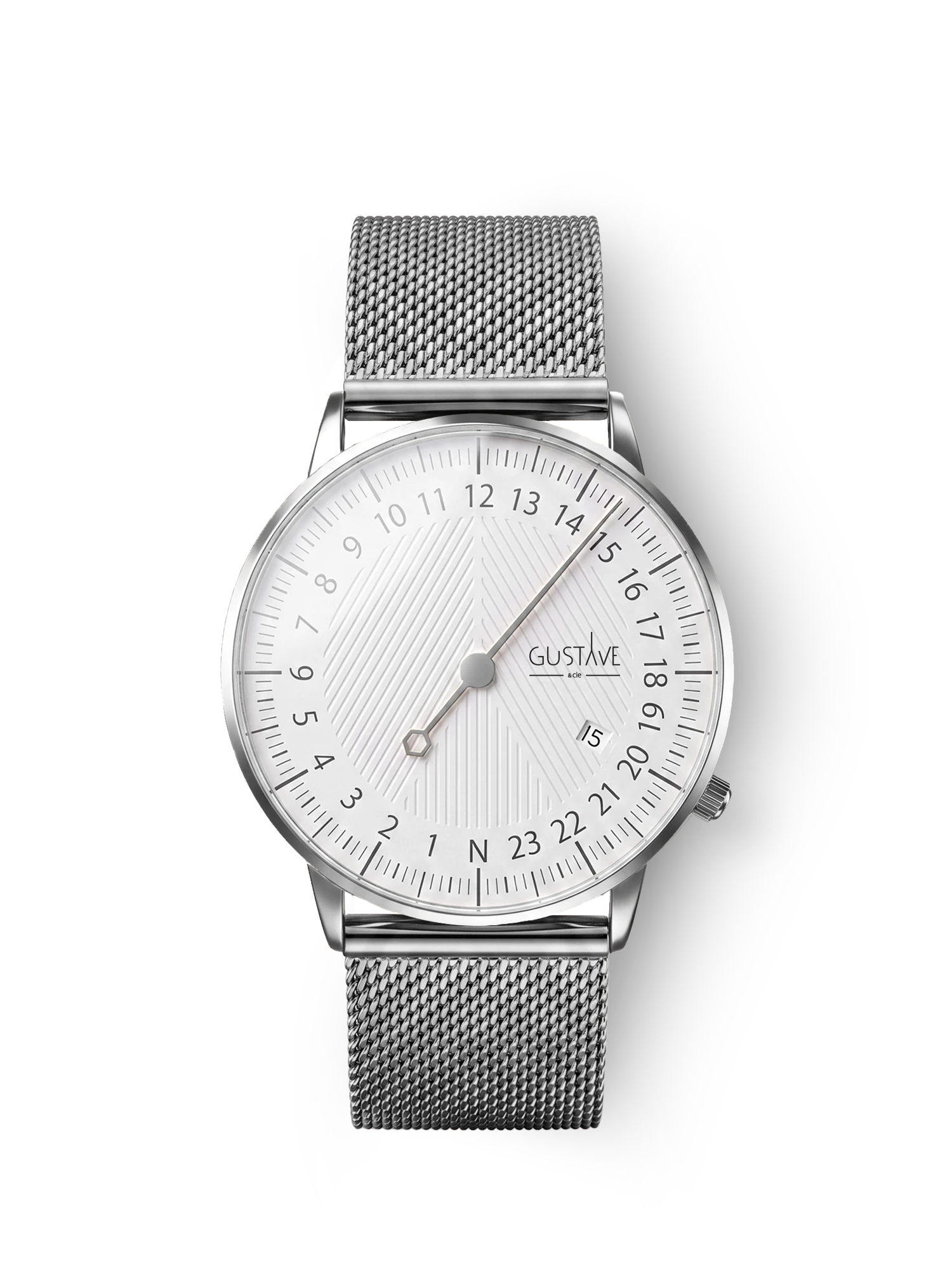ANDRÉ 24H - SILVER AND WHITE