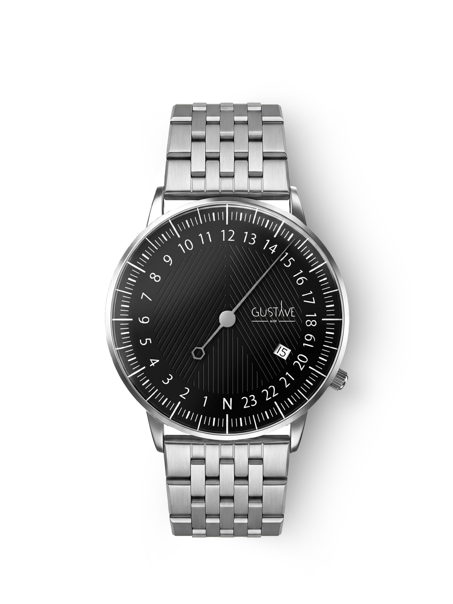 ANDRÉ 24H - SILVER AND BLACK