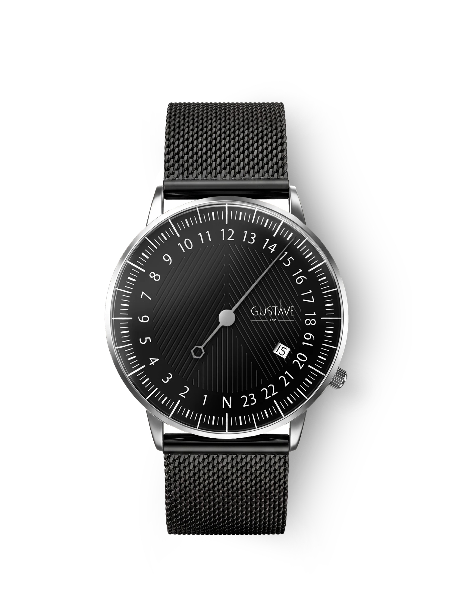 ANDRÉ 24H - SILVER AND BLACK