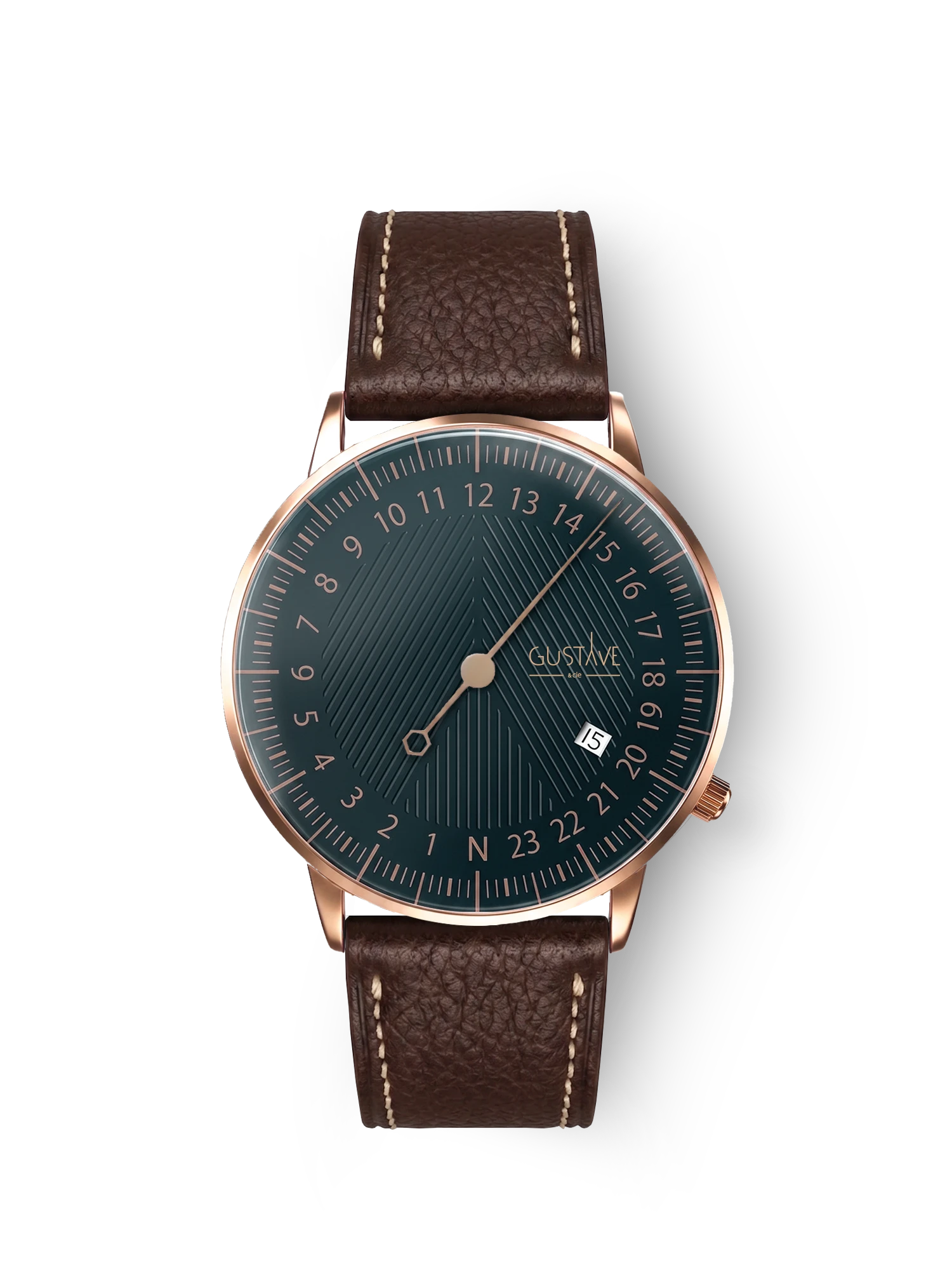 ANDRÉ 24H - ROSE GOLD AND GREEN