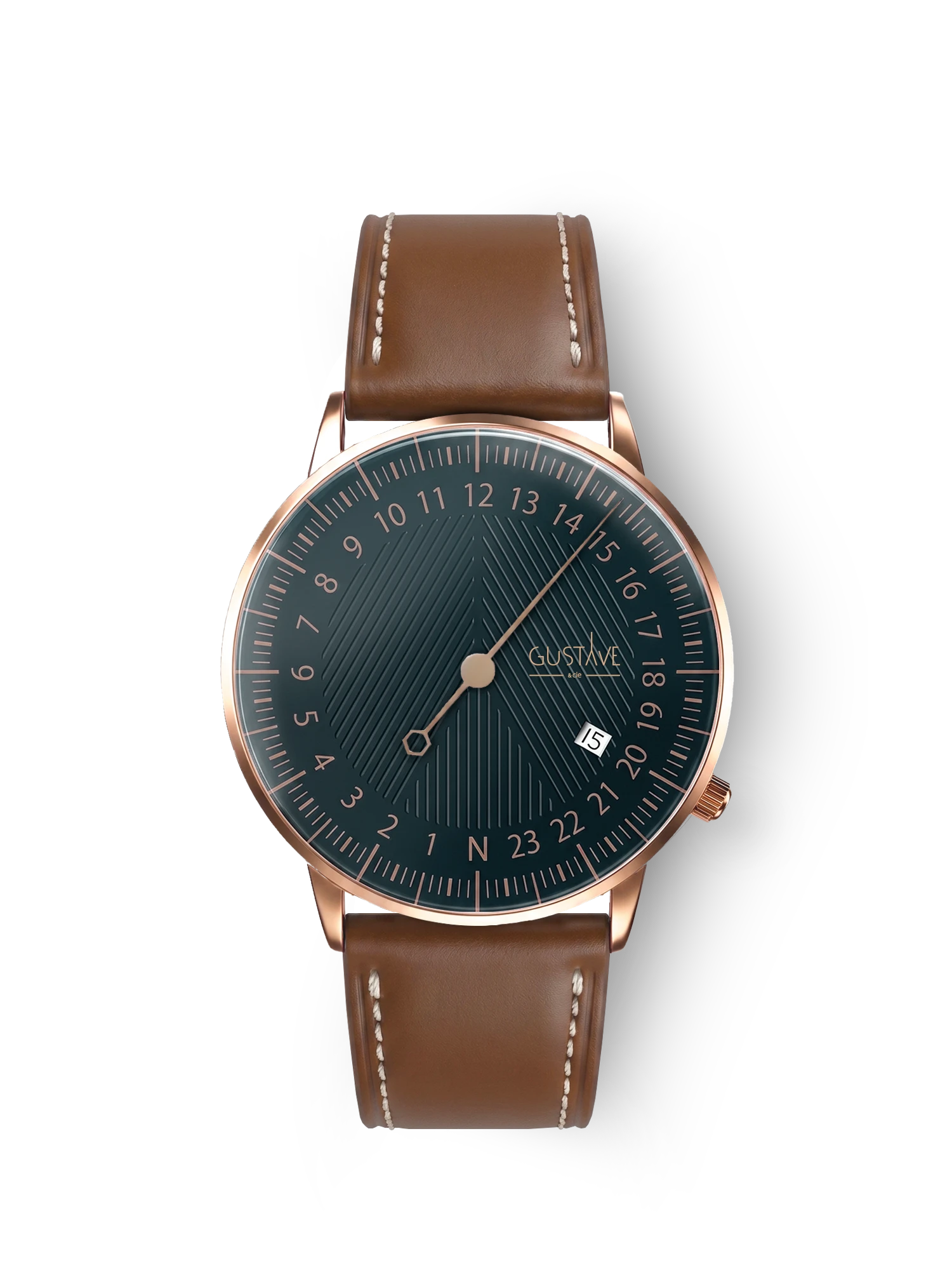 ANDRÉ 24H - ROSE GOLD AND GREEN