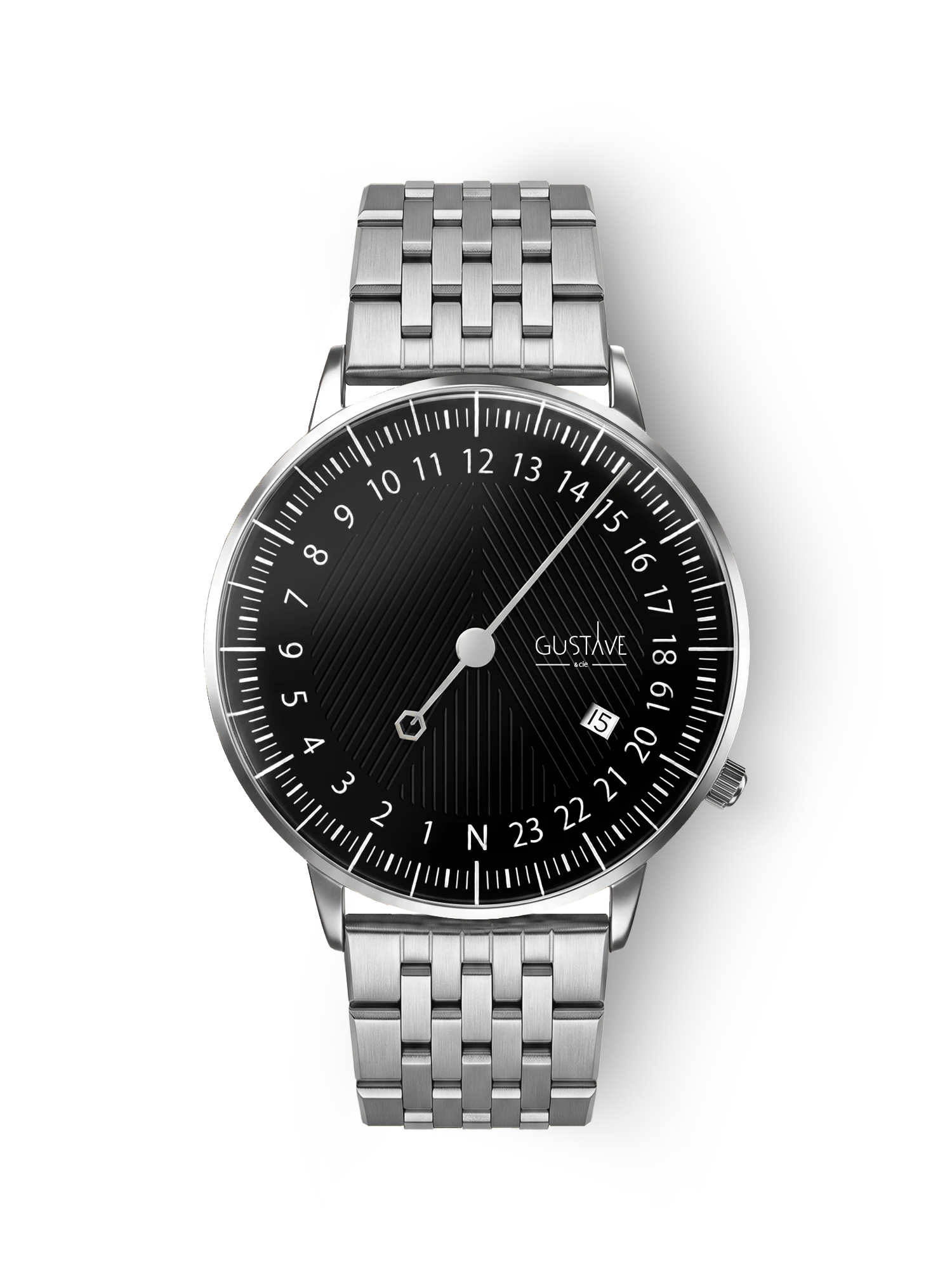 ANDRÉ 24H - SILVER AND BLACK
