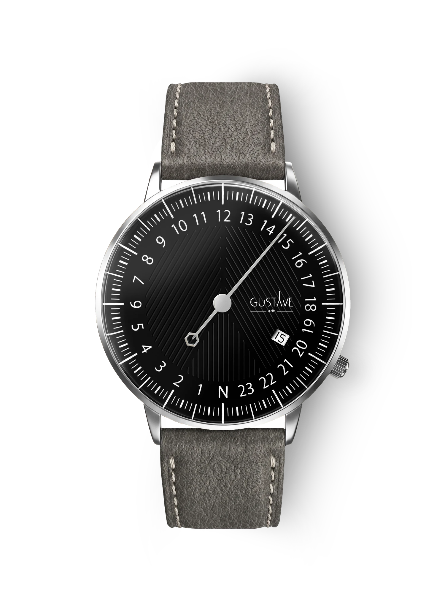 ANDRÉ 24H - SILVER AND BLACK