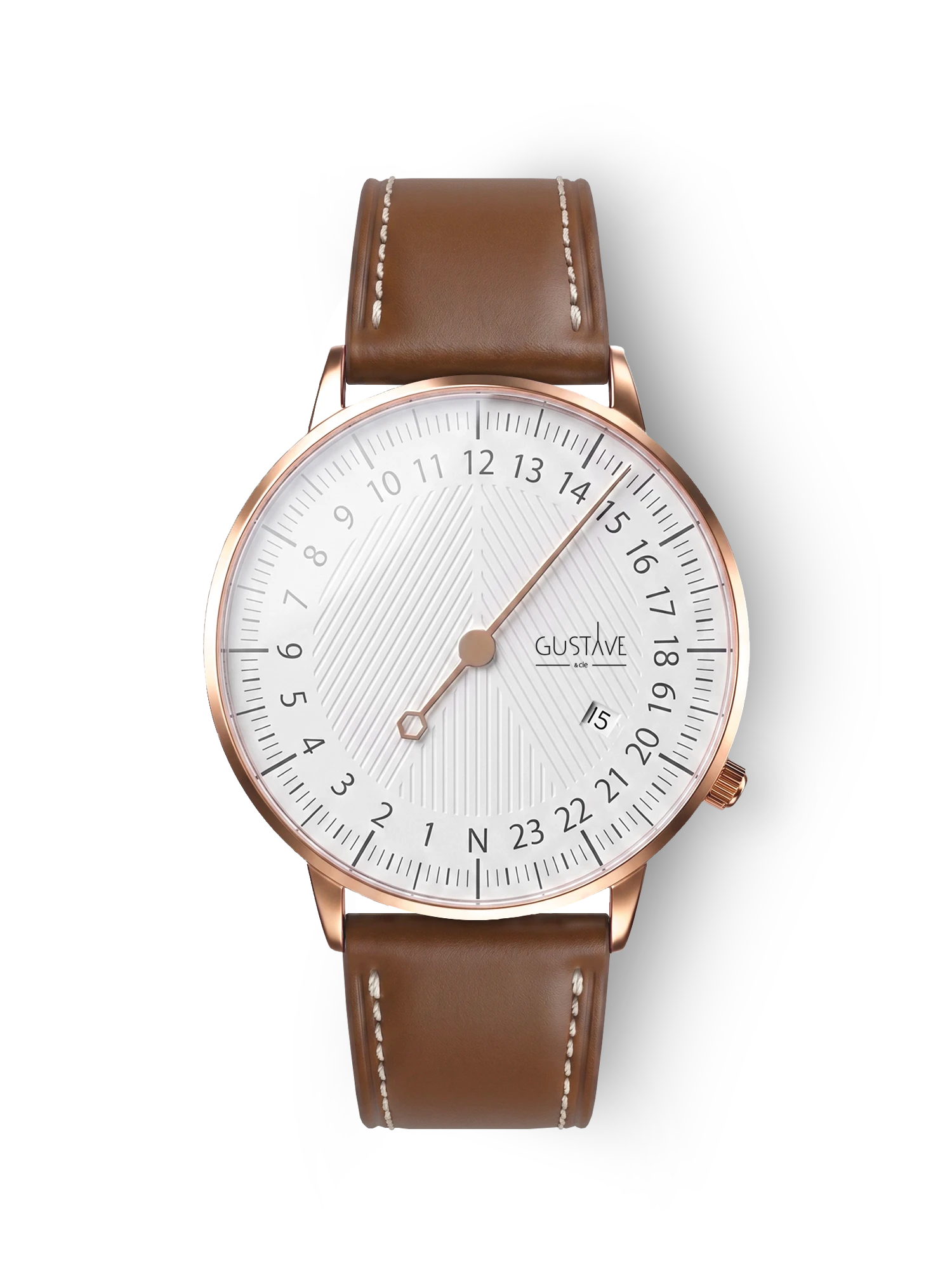 ANDRÉ 24H - ROSE GOLD AND WHITE