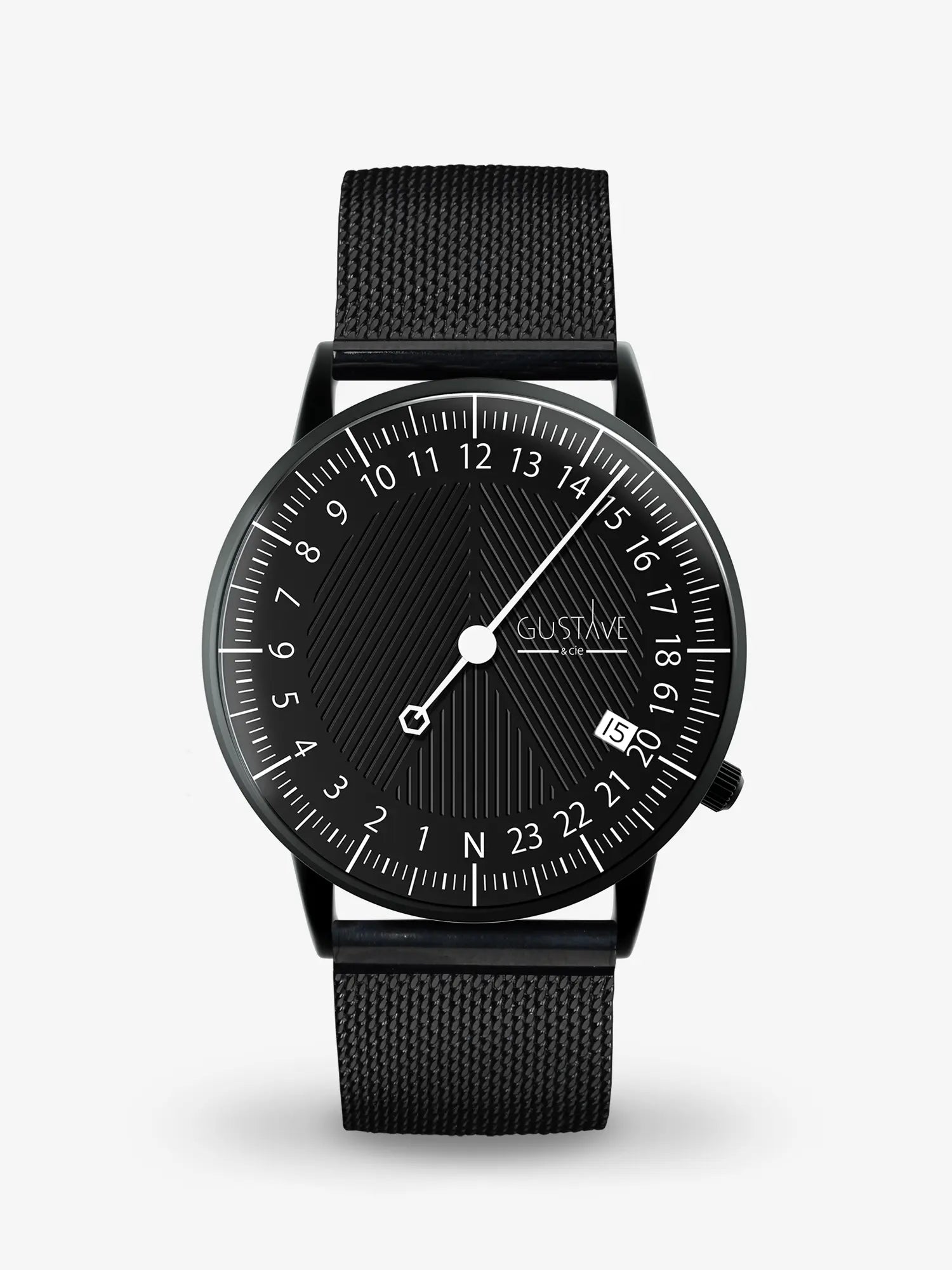 Lacoste MUSKETEER - Montre à aiguilles - black/noir Lacoste MUSKETEER - Montre à aiguilles - black/noir