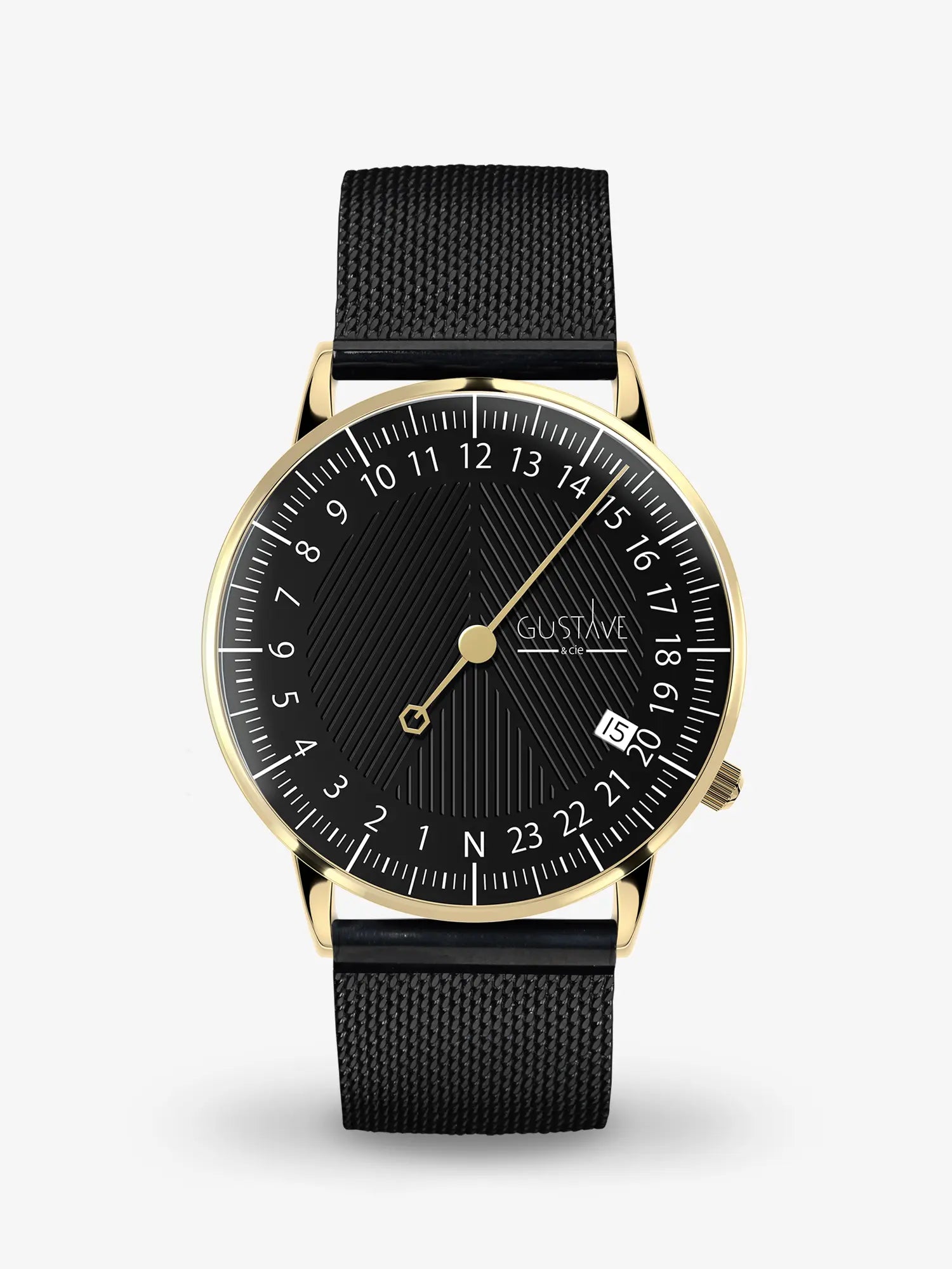 ANDRÉ 24H - GOLD AND BLACK