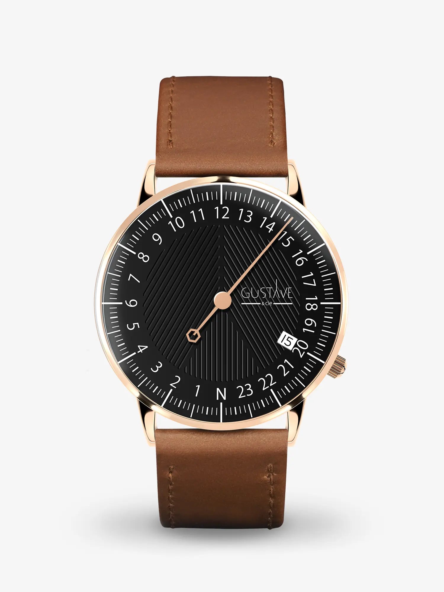 ANDRÉ 24H - ROSE GOLD AND BLACK