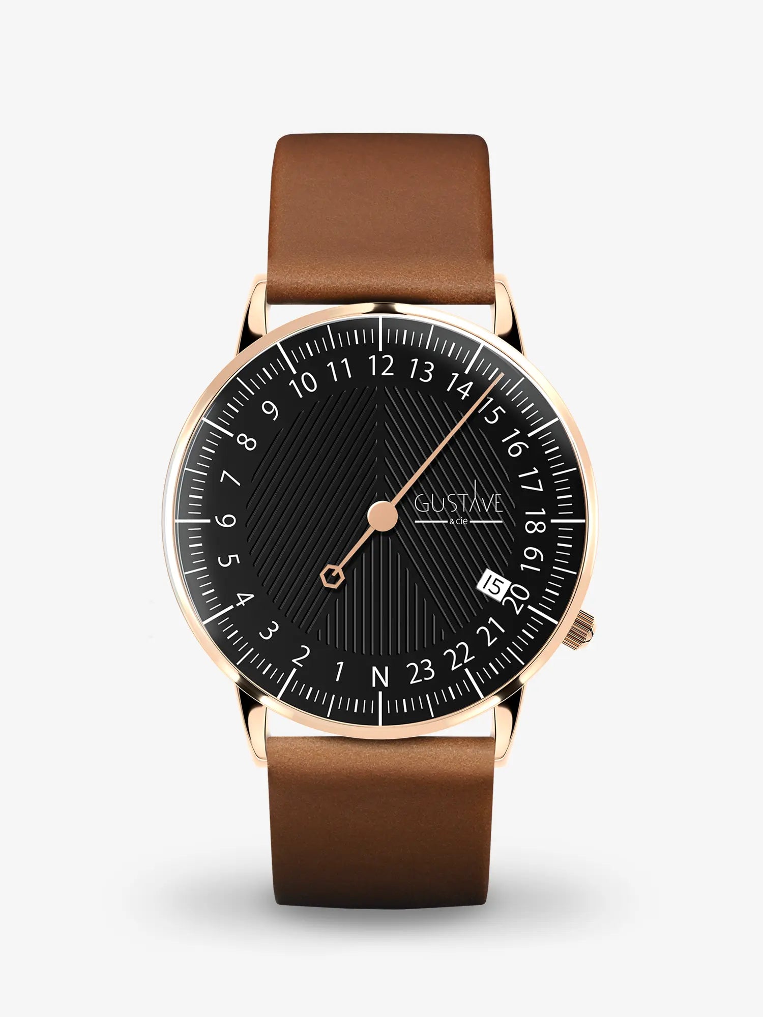 ANDRÉ 24H - ROSE GOLD AND BLACK