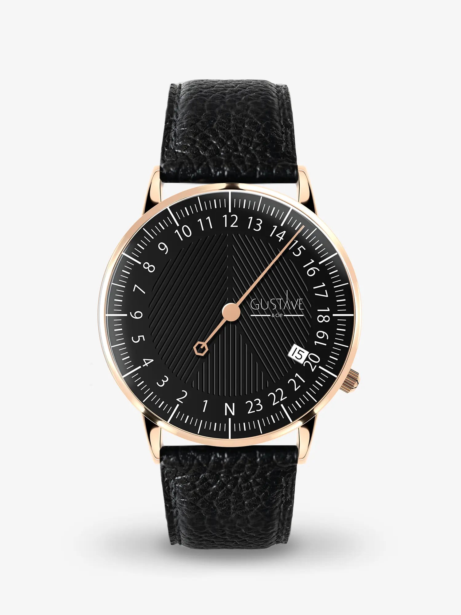 ANDRÉ 24H - ROSE GOLD AND BLACK