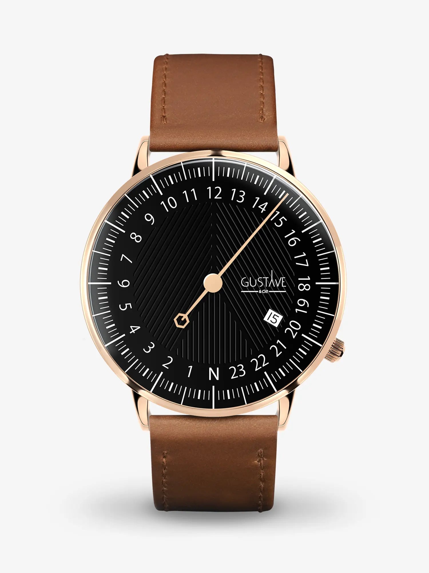 ANDRÉ 24H - ROSE GOLD AND BLACK