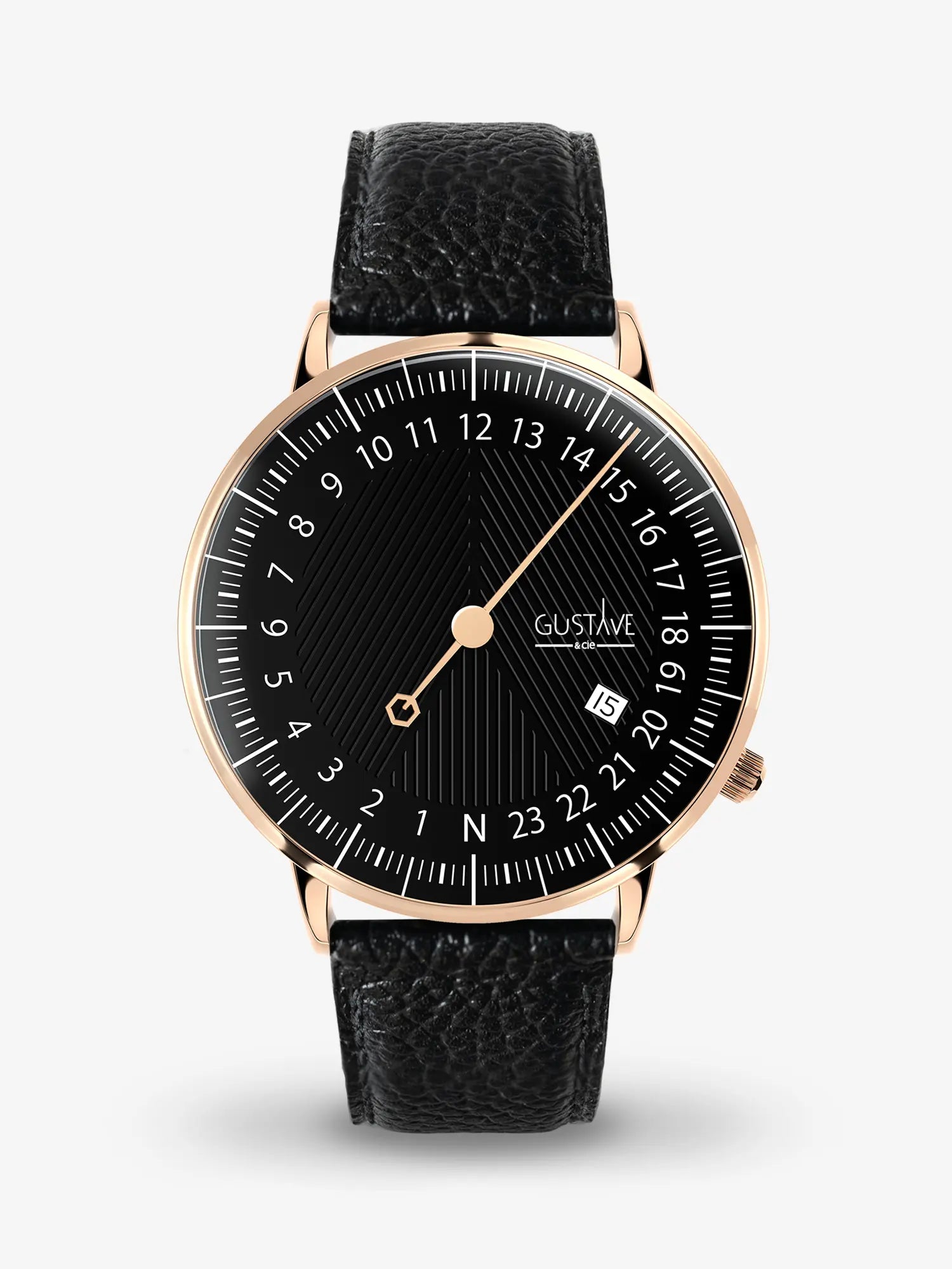 ANDRÉ 24H - ROSE GOLD AND BLACK