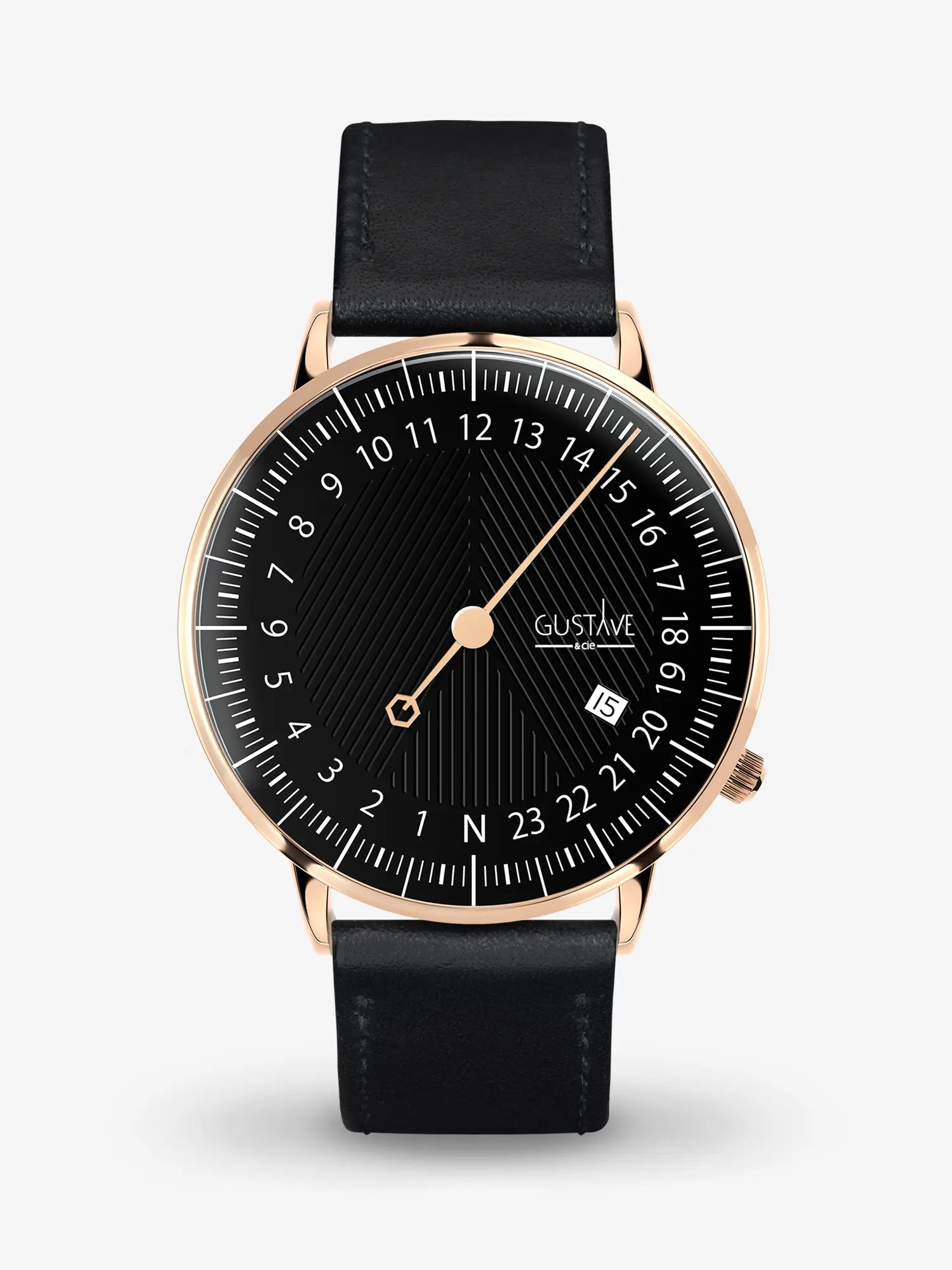 ANDRÉ 24H - ROSE GOLD AND BLACK