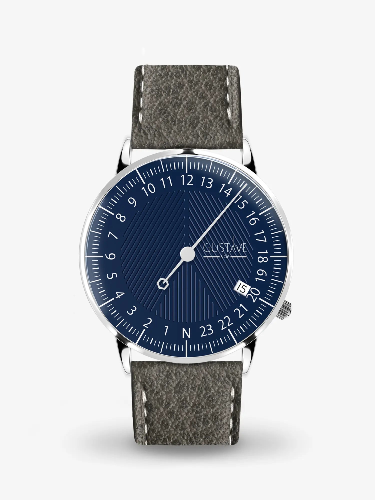 ANDRÉ 24H - SILVER AND BLUE