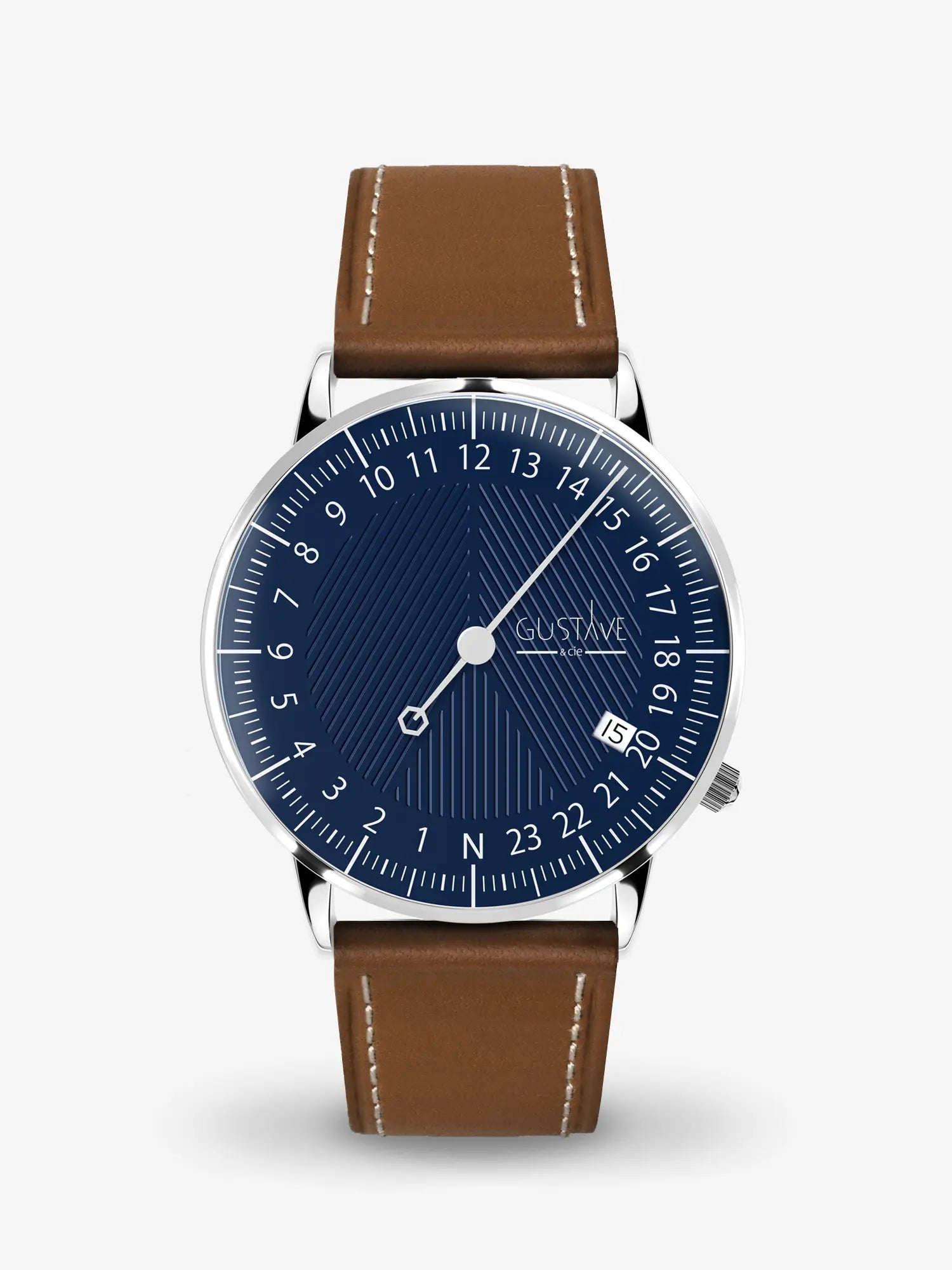 ANDRÉ 24H - SILVER AND BLUE