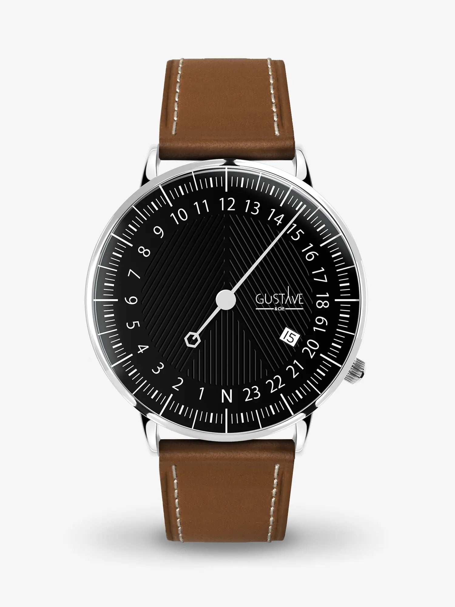 ANDRÉ 24H - SILVER AND BLACK