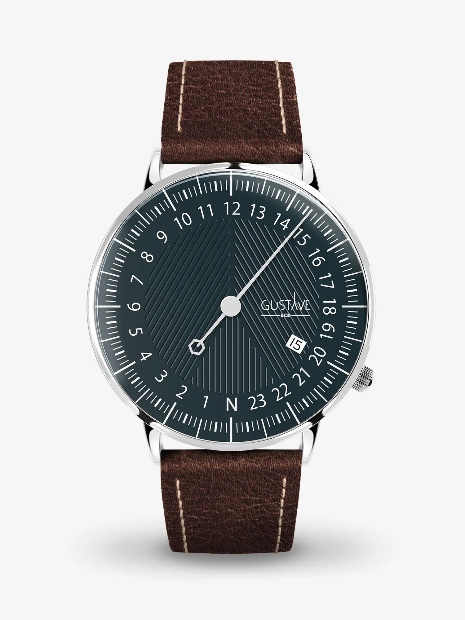 ANDRÉ 24H - ARGENT ET VERT