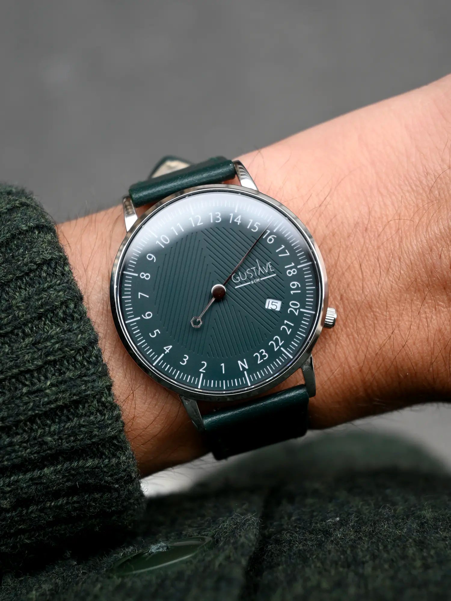 ANDRÉ 24H - SILVER AND GREEN