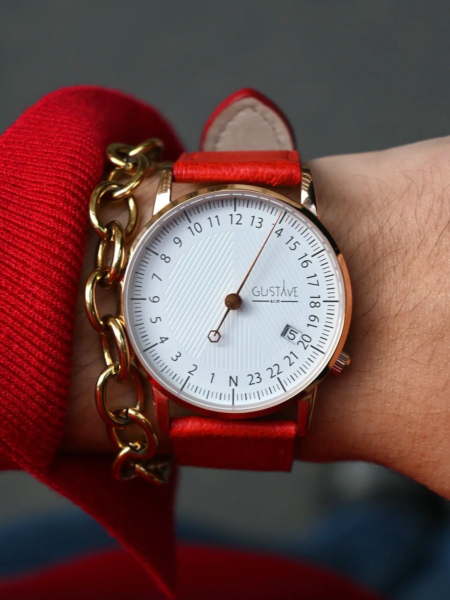 ANDRÉ 24H - ROSE AND WHITE GOLD