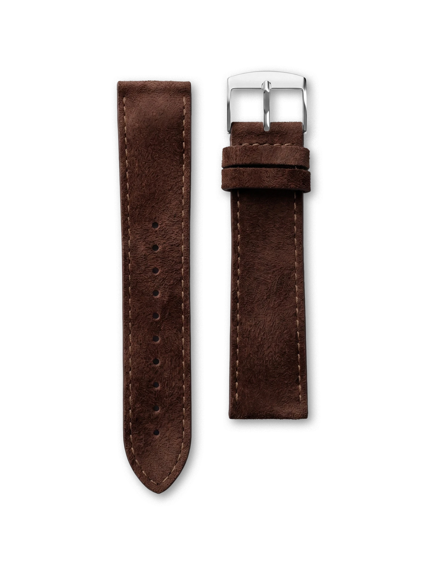 LEATHER BAND - CHOCOLATE NUBUCK