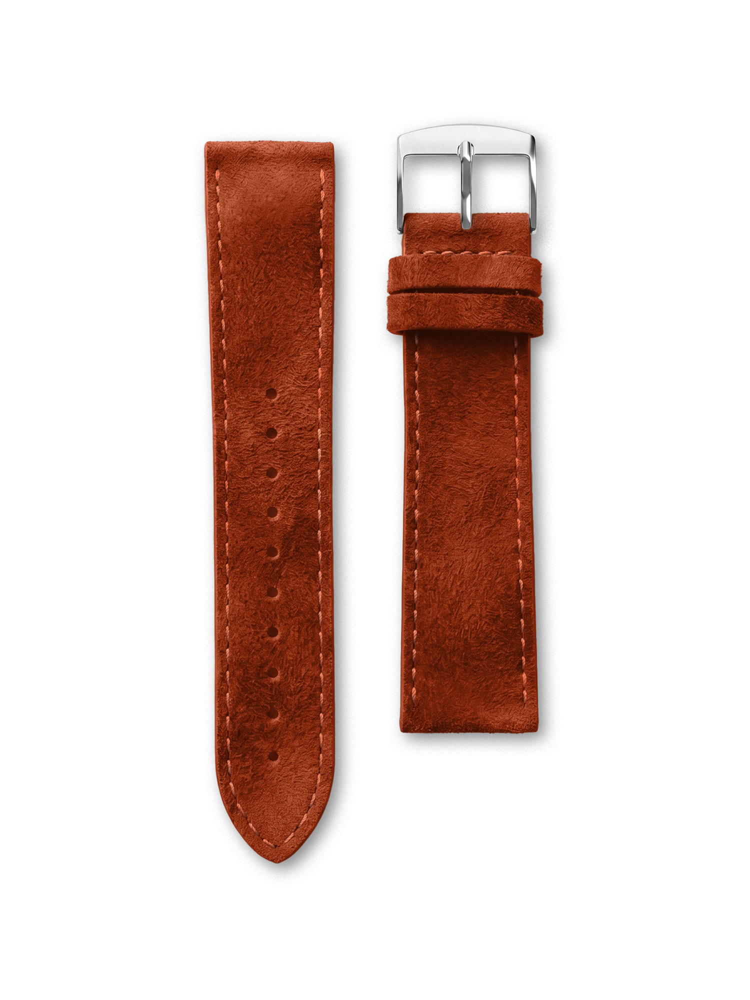 LEATHER BAND - TERRACOTA NUBUCK