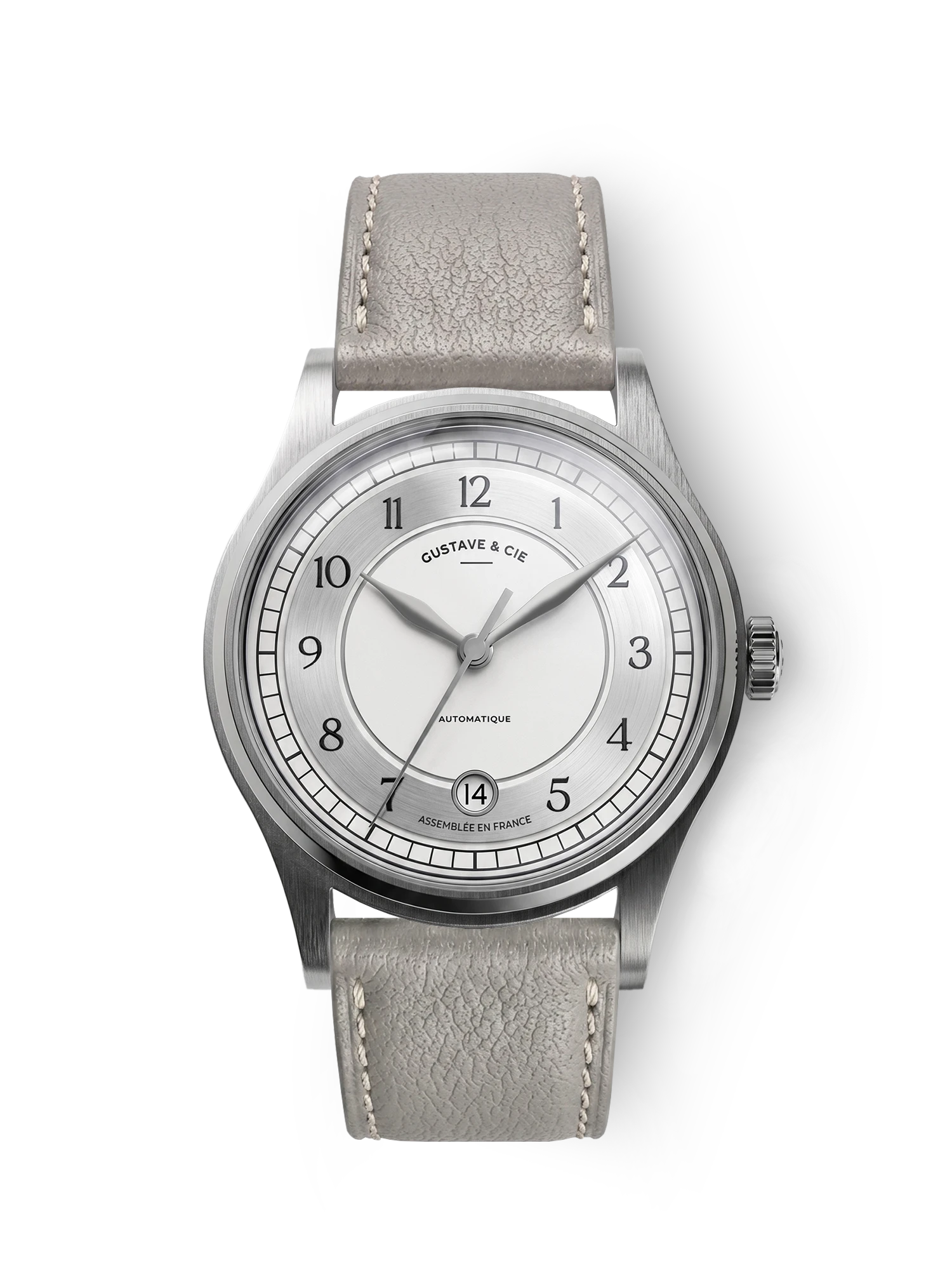 CHARLES 12H - SILVER AND WHITE