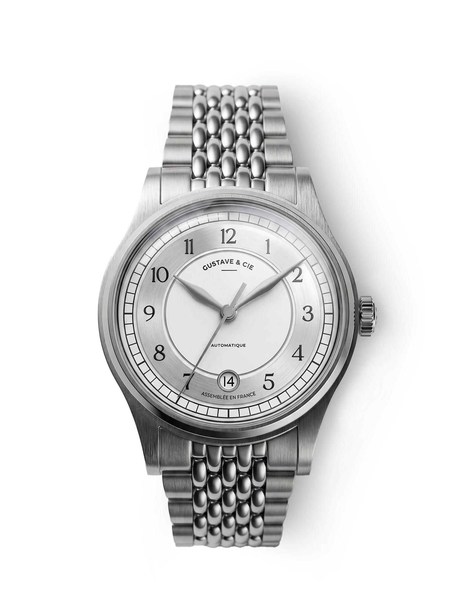 CHARLES 12H - ARGENT ET BLANC