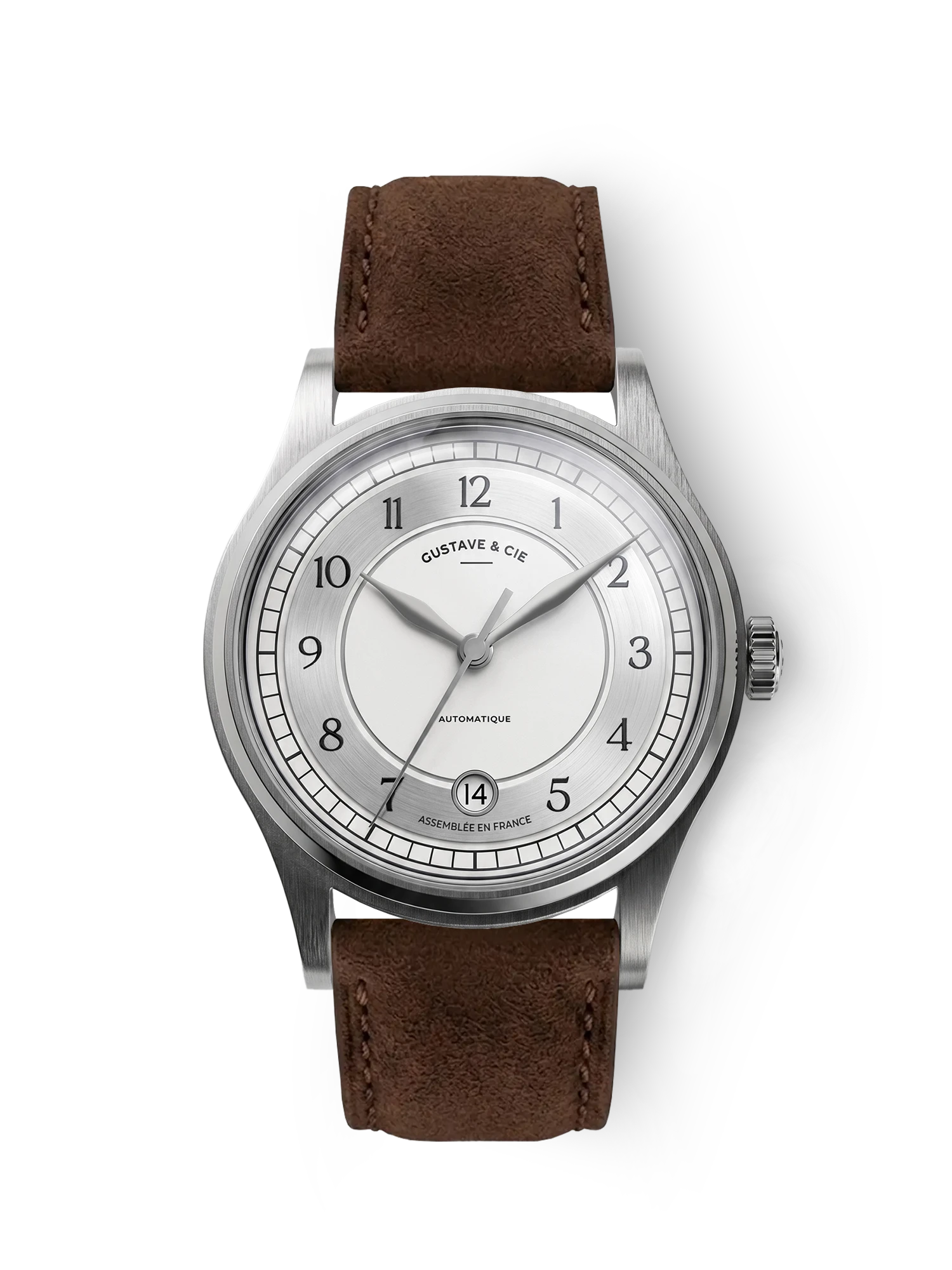 CHARLES 12H - SILVER AND WHITE