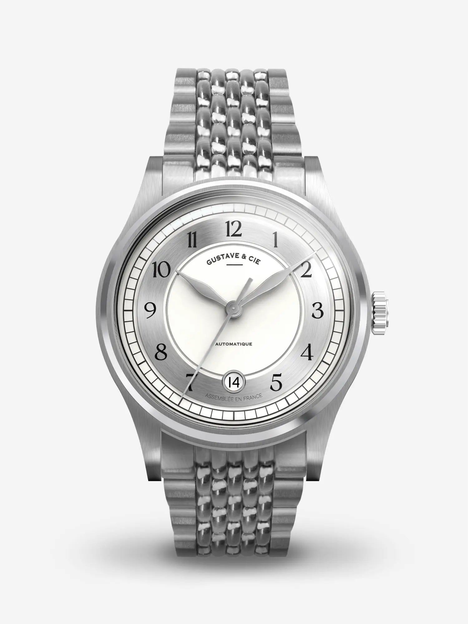 CHARLES 12H - ARGENT ET BLANC