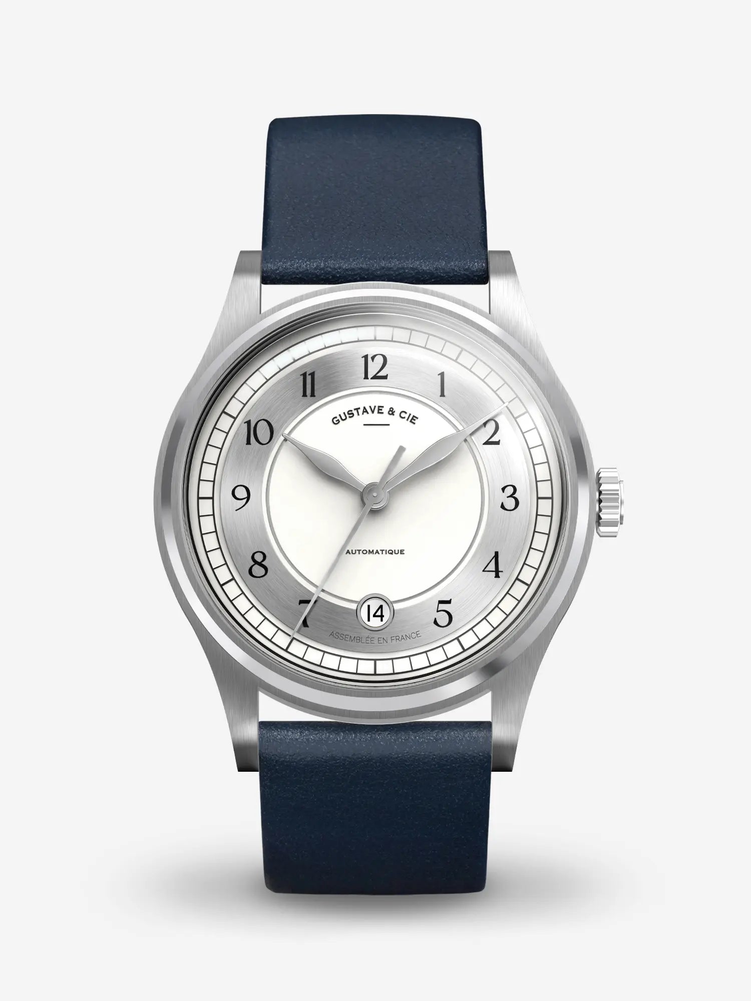 CHARLES 12H - SILVER AND WHITE