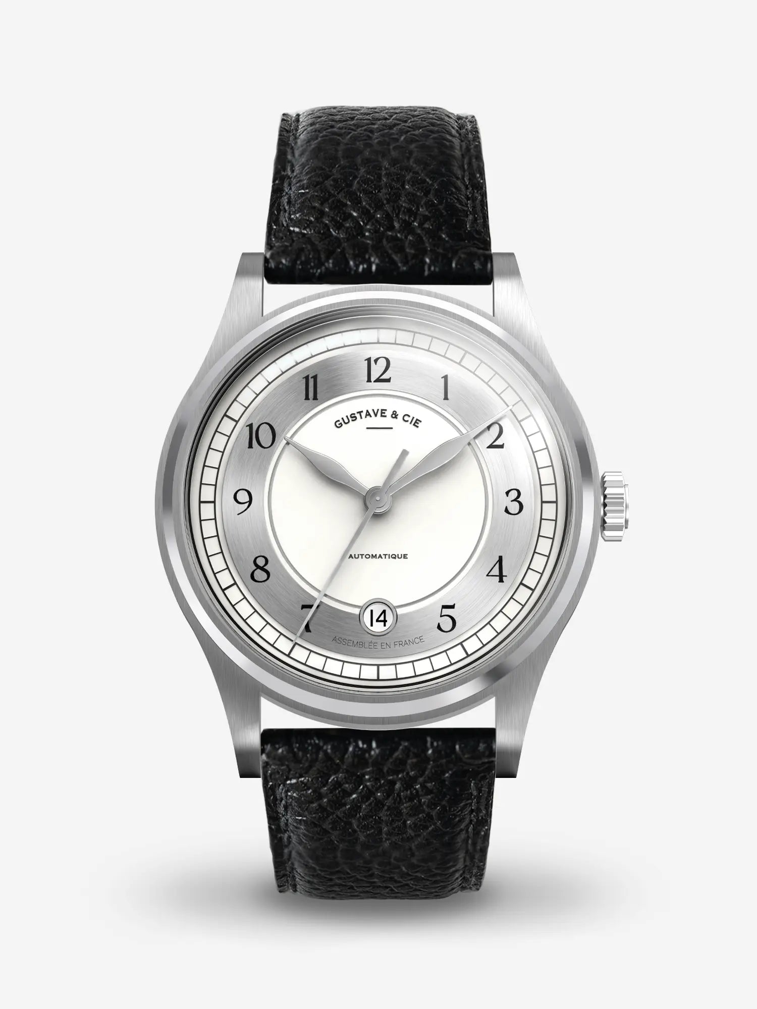CHARLES 12H - SILVER AND WHITE