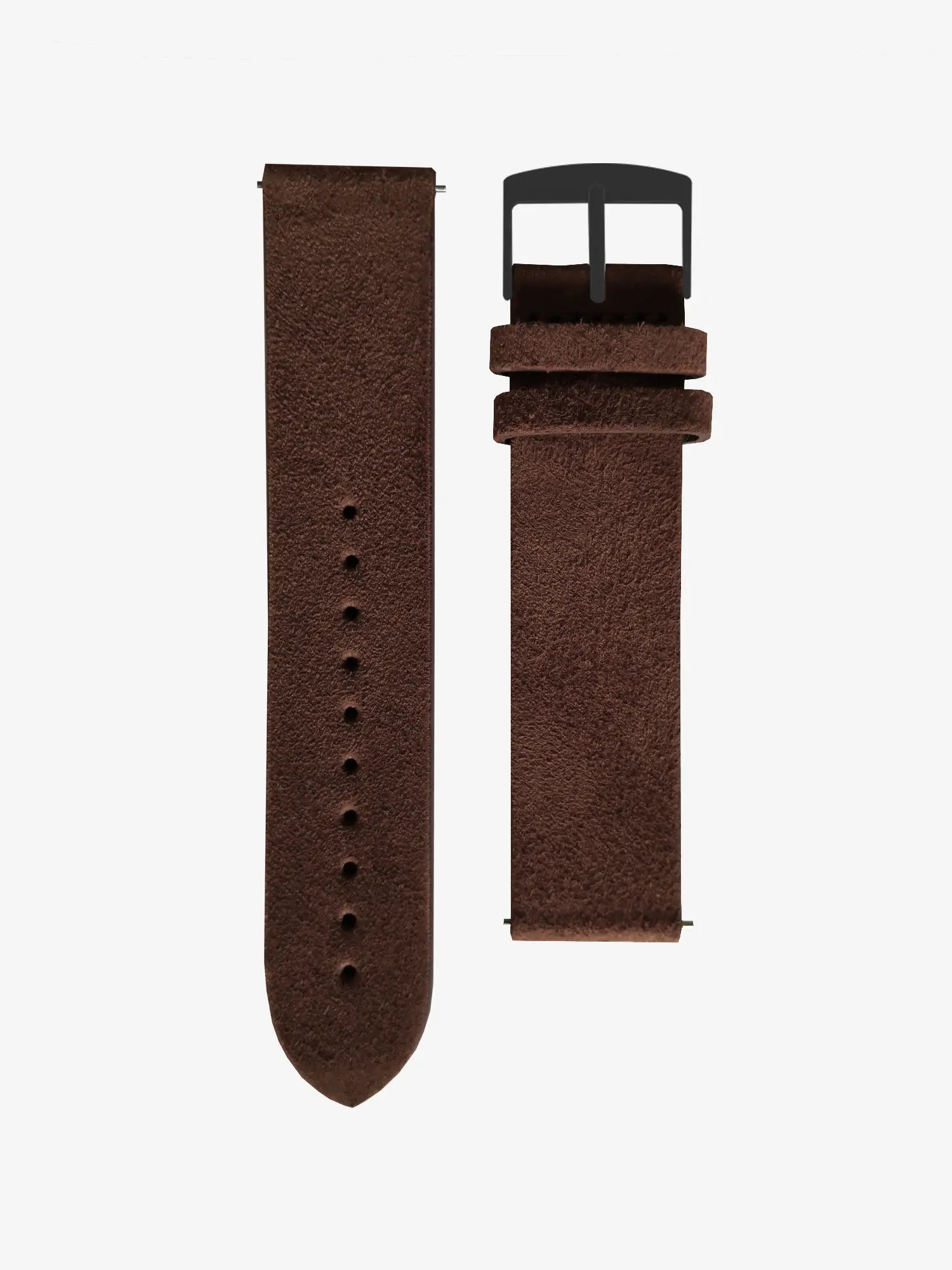LEATHER BAND - CHOCOLATE NUBUCK