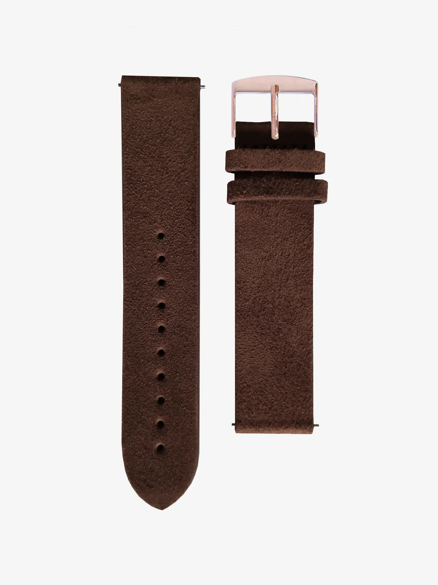 LEATHER BAND - CHOCOLATE NUBUCK