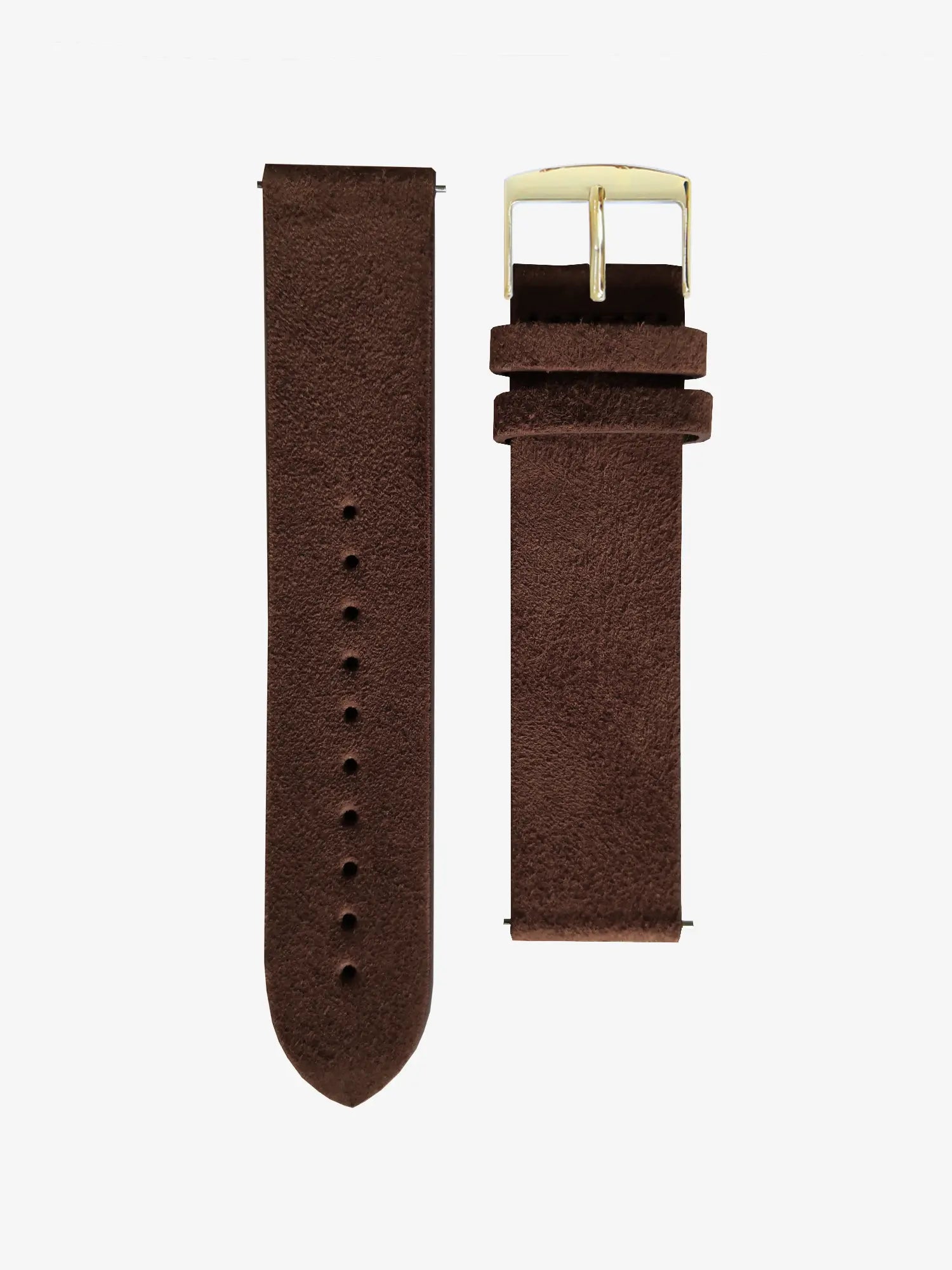 LEATHER BAND - CHOCOLATE NUBUCK