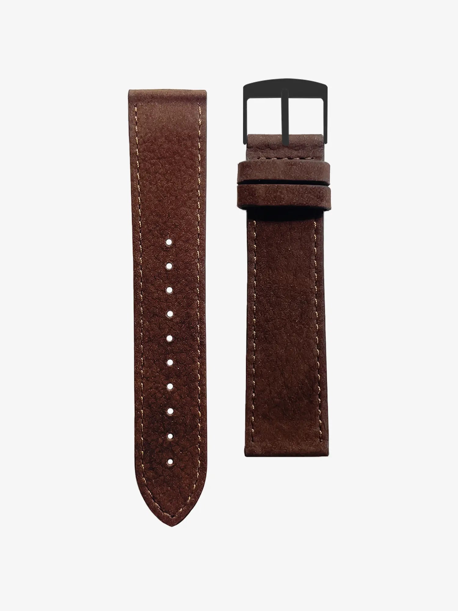 LEATHER BAND - CHOCOLATE NUBUCK
