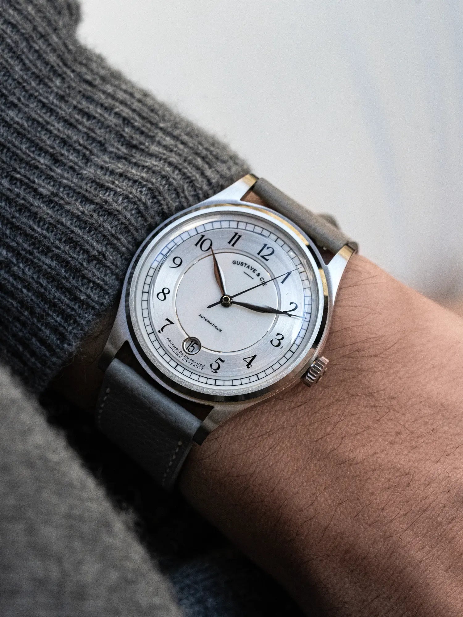 CHARLES 12H - ARGENT ET BLANC