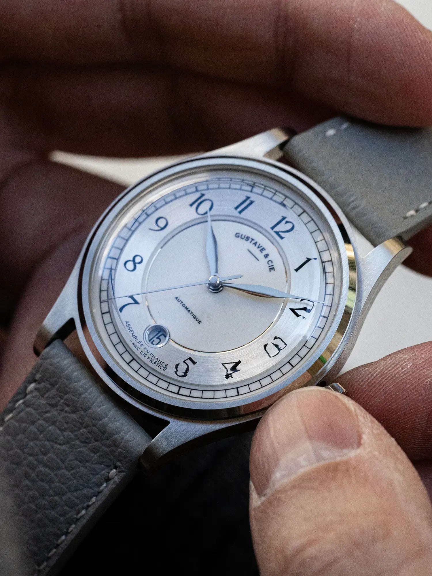 CHARLES 12H - ARGENT ET BLANC