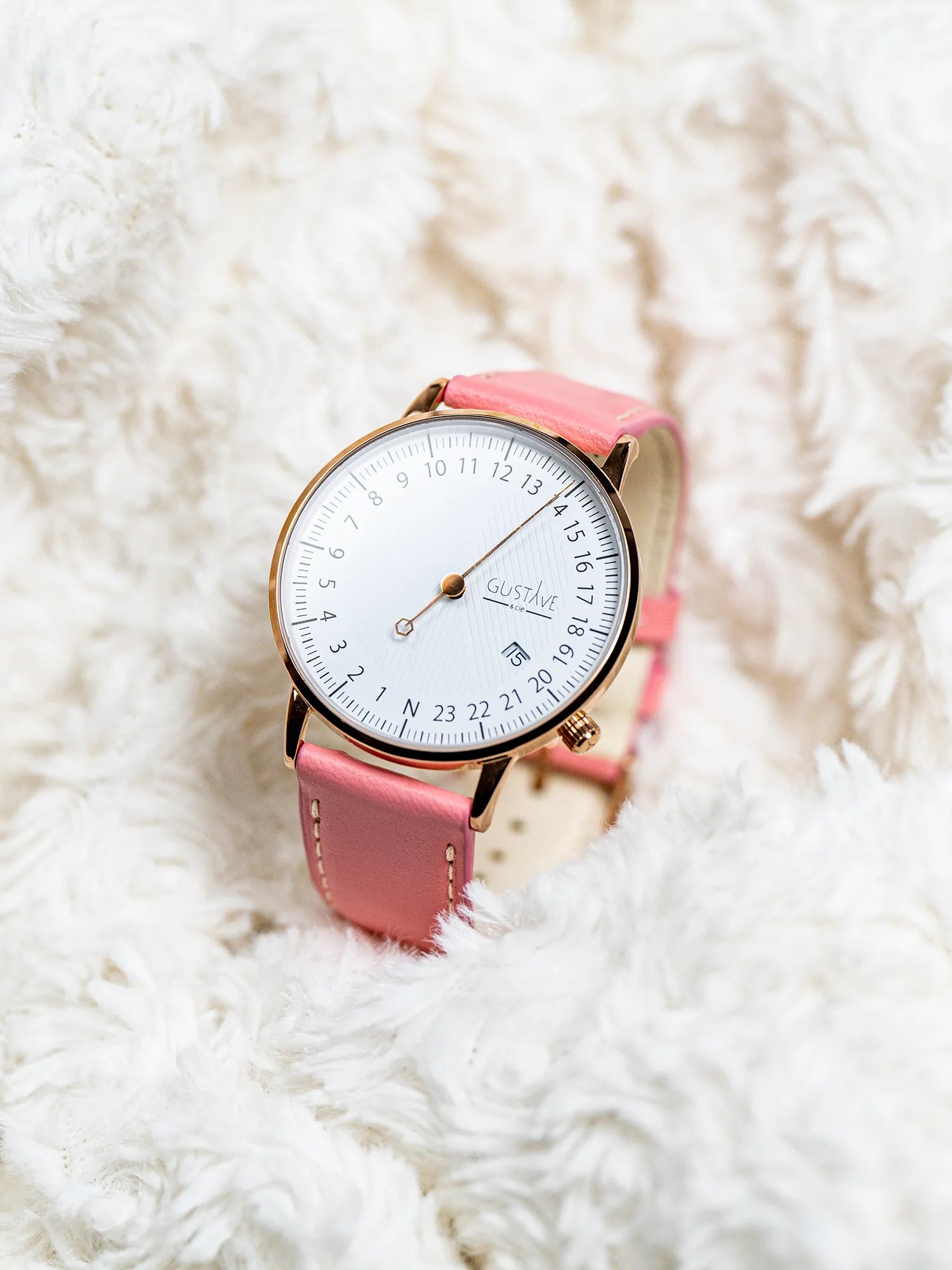 ANDRÉ 24H - ROSE AND WHITE GOLD