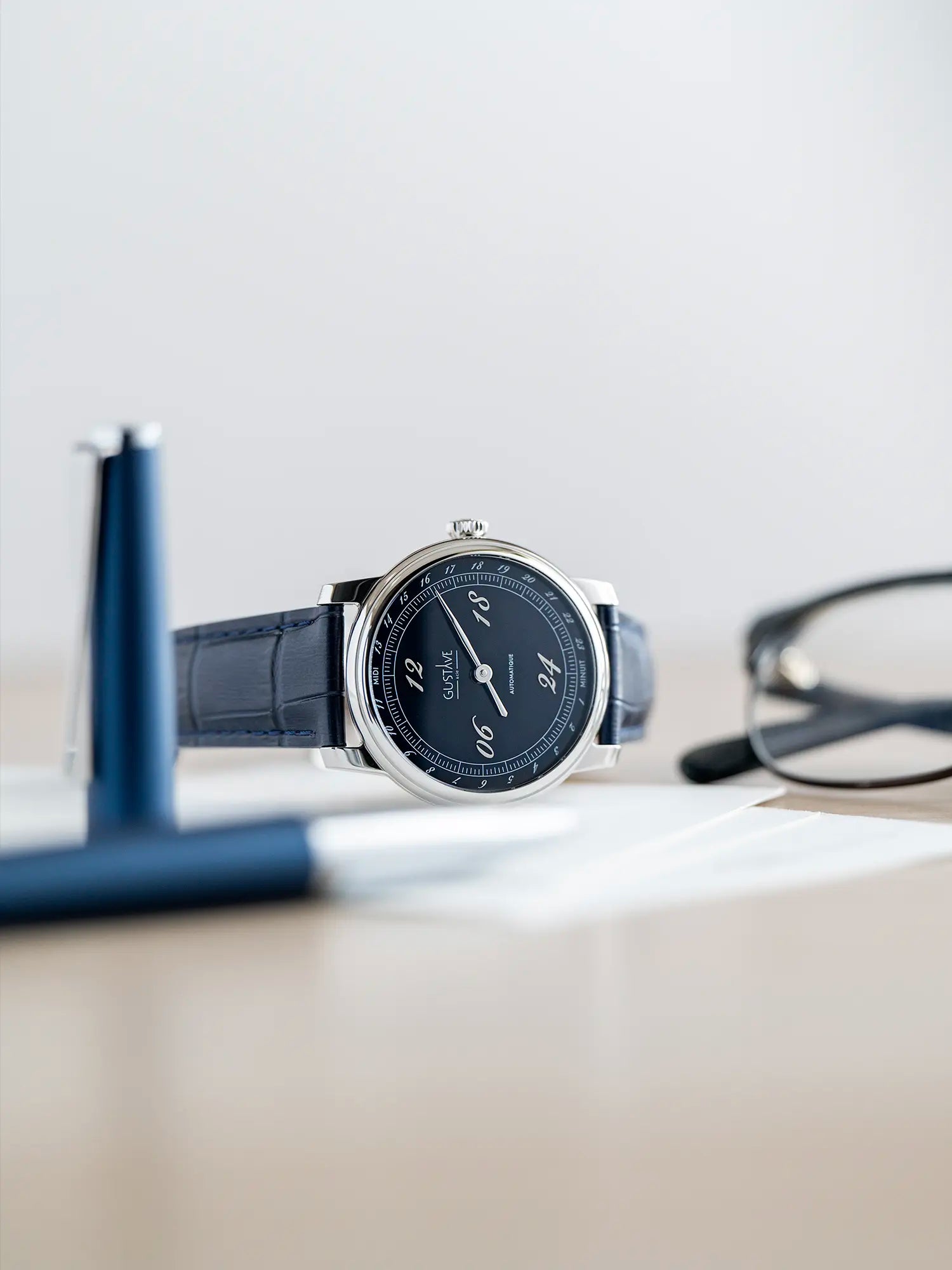 PAUL 24H - SILVER AND BLUE