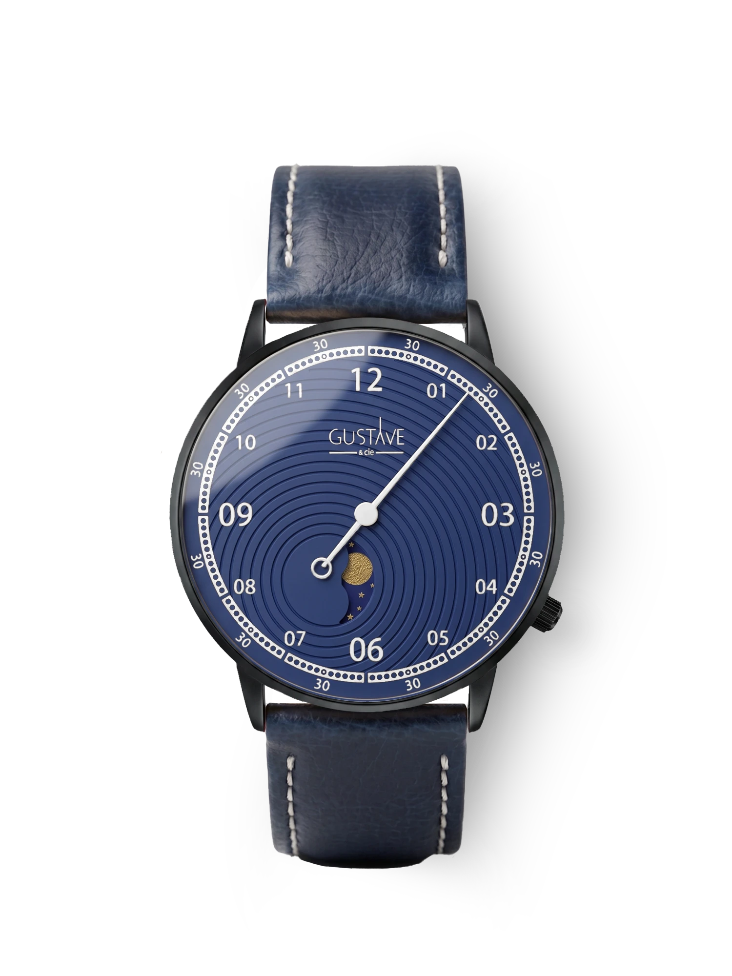 GEORGES 12H - BLACK AND BLUE