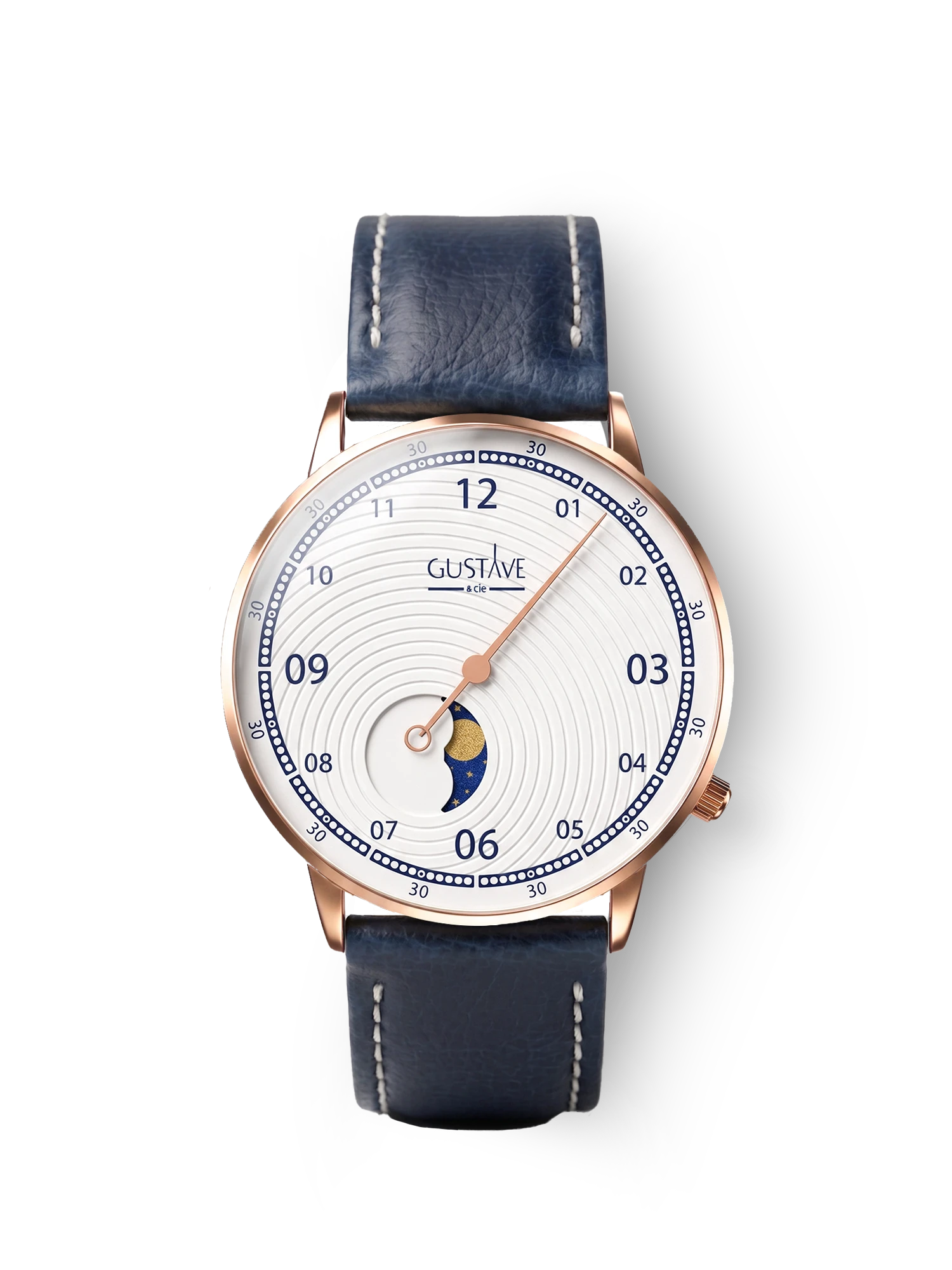 GEORGES 12H - OR ROSE ET BLANC