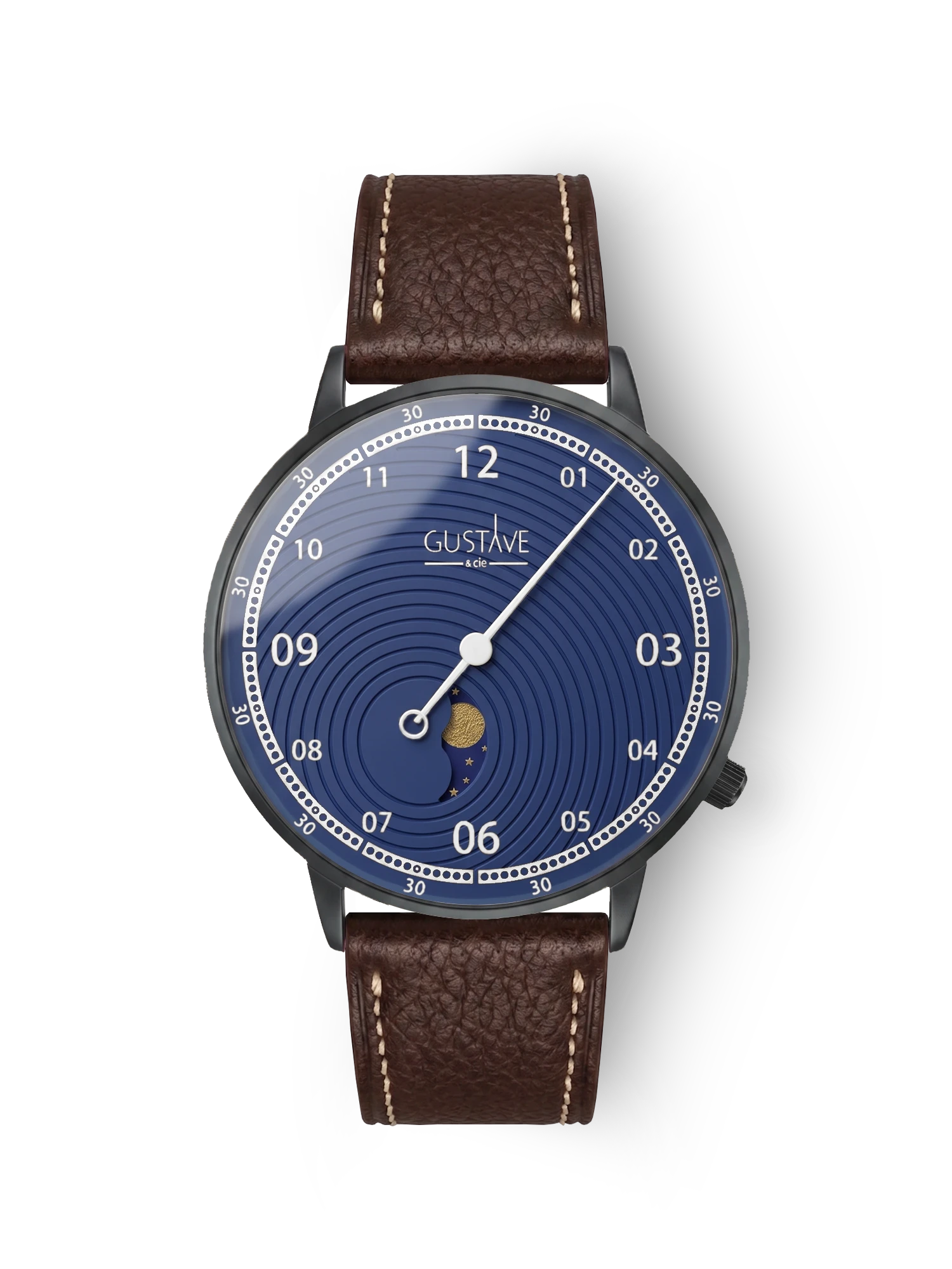 GEORGES 12H - BLACK AND BLUE