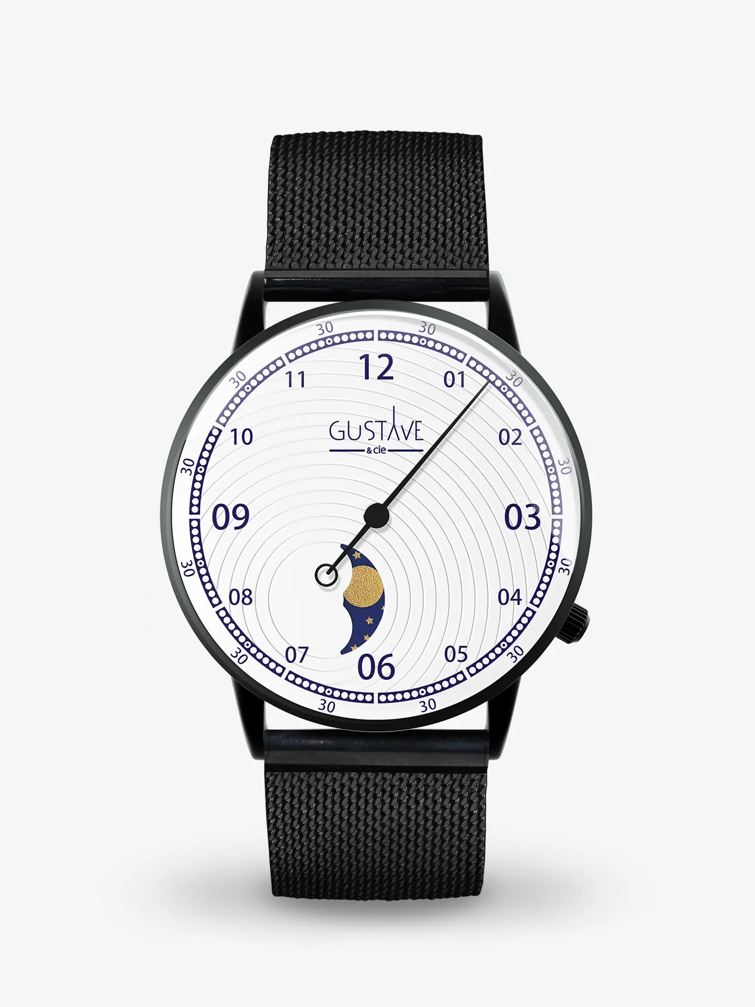 GEORGES 12H - BLACK AND WHITE