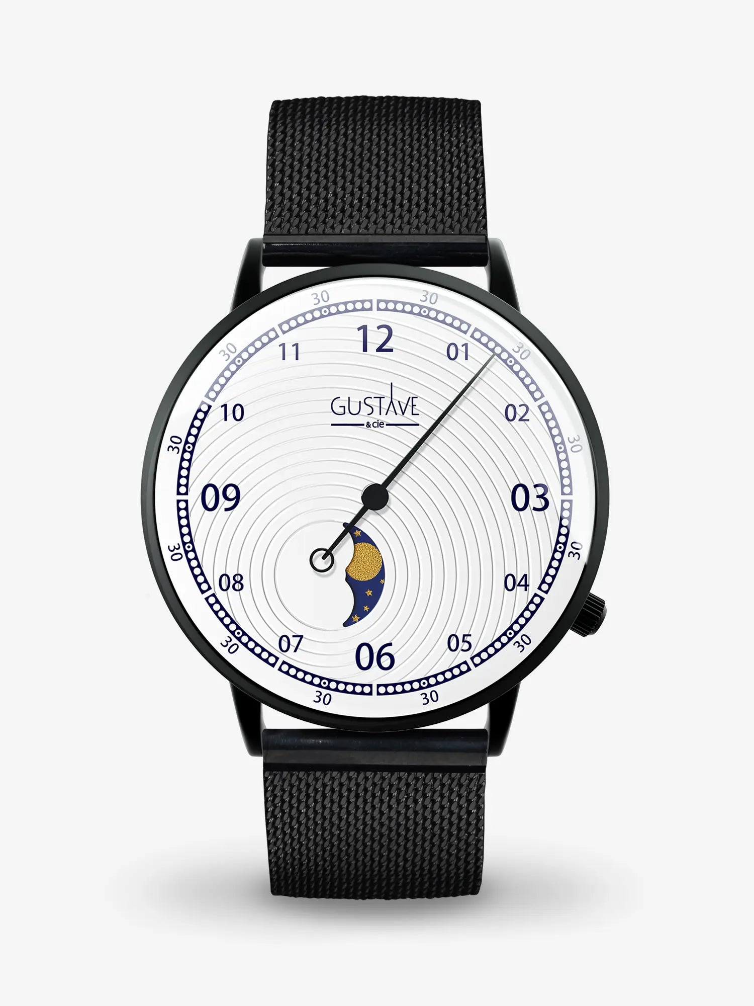 GEORGES 12H - BLACK AND WHITE