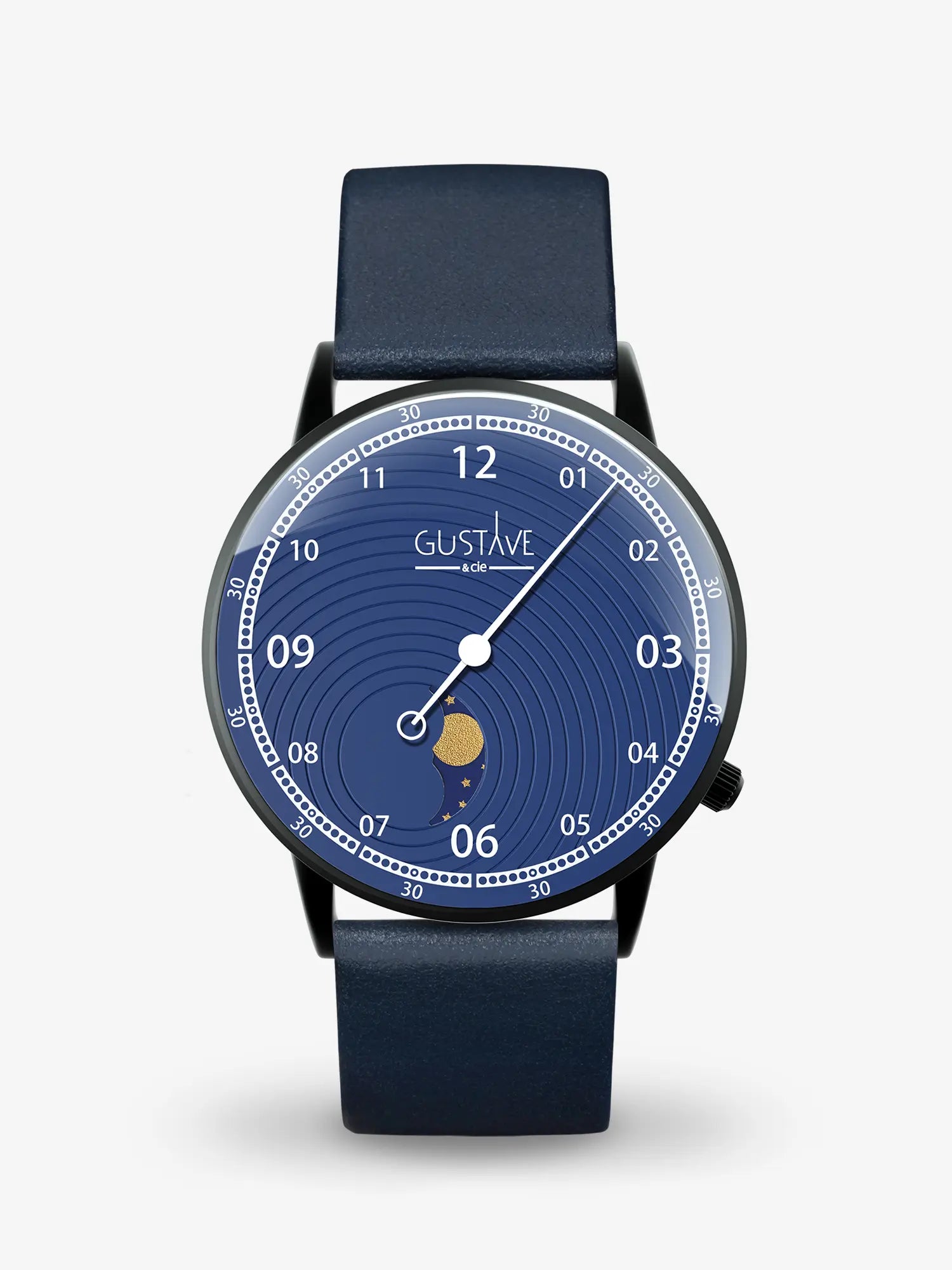 GEORGES 12H - BLACK AND BLUE