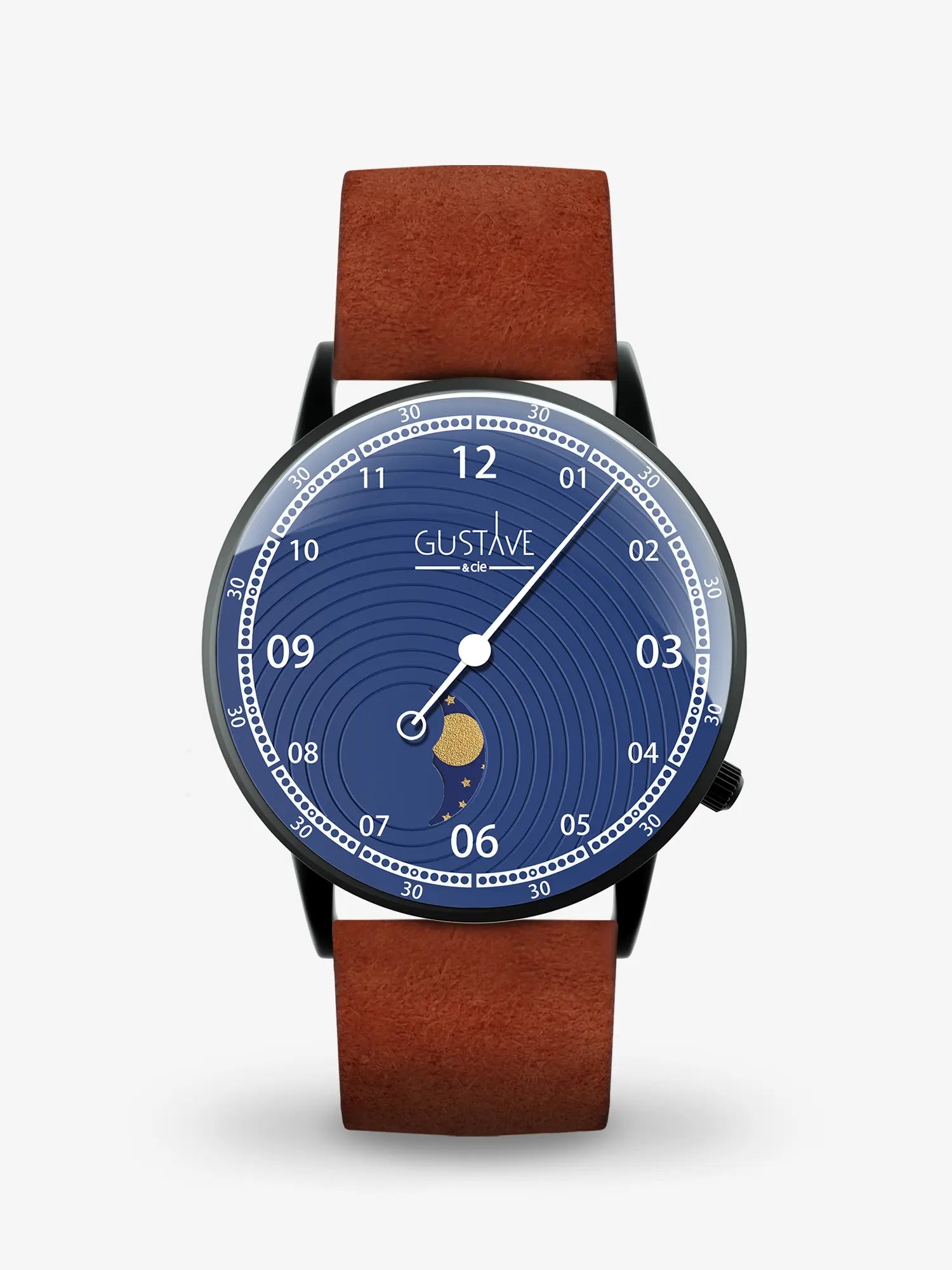 GEORGES 12H - BLACK AND BLUE