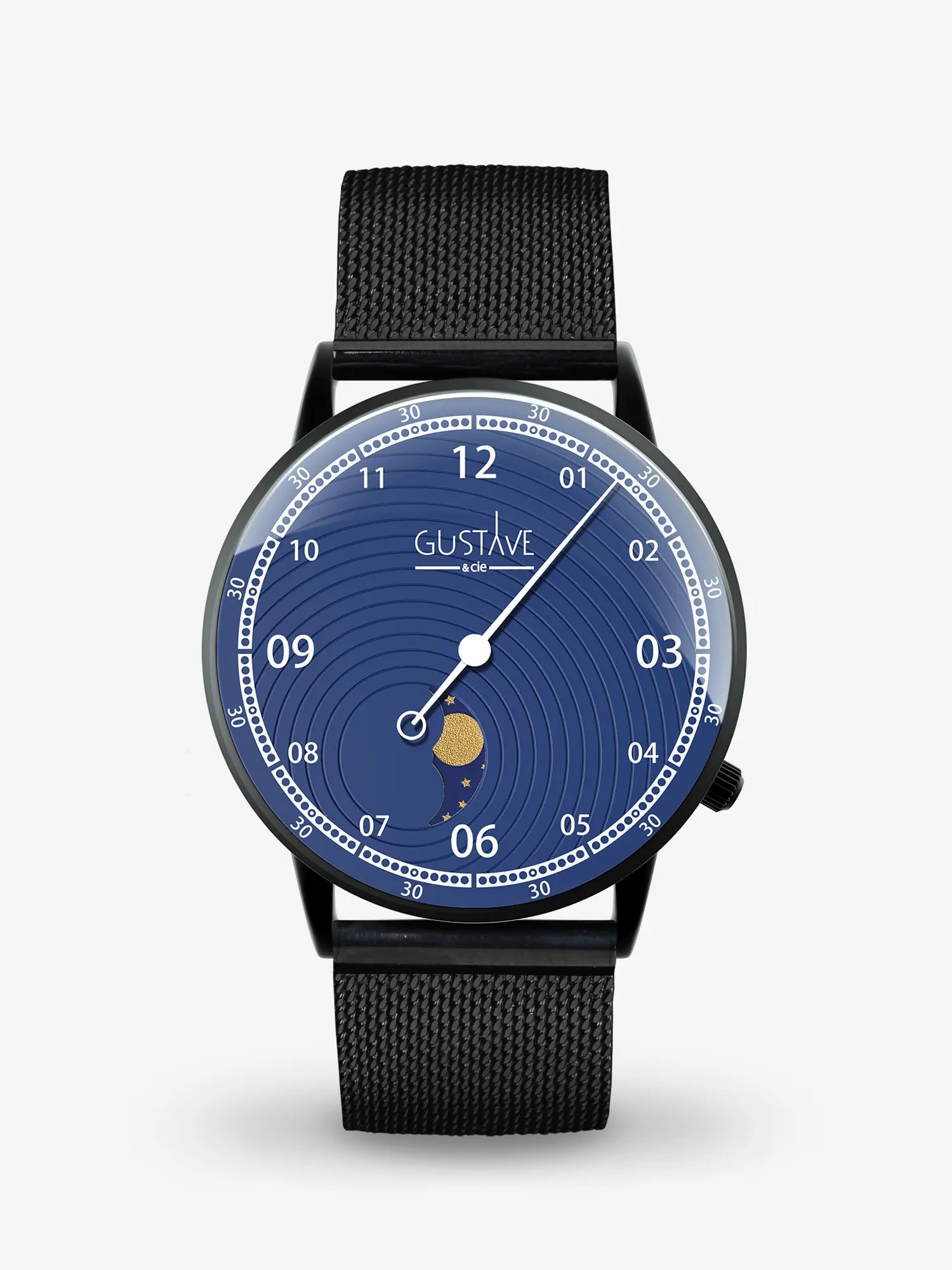 GEORGES 12H - BLACK AND BLUE
