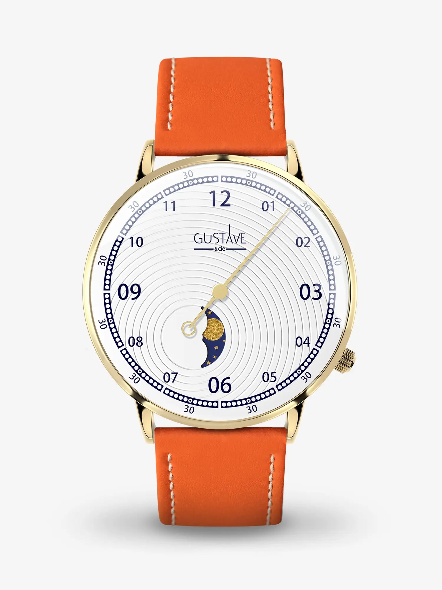 GEORGES 12H - GOLD AND WHITE