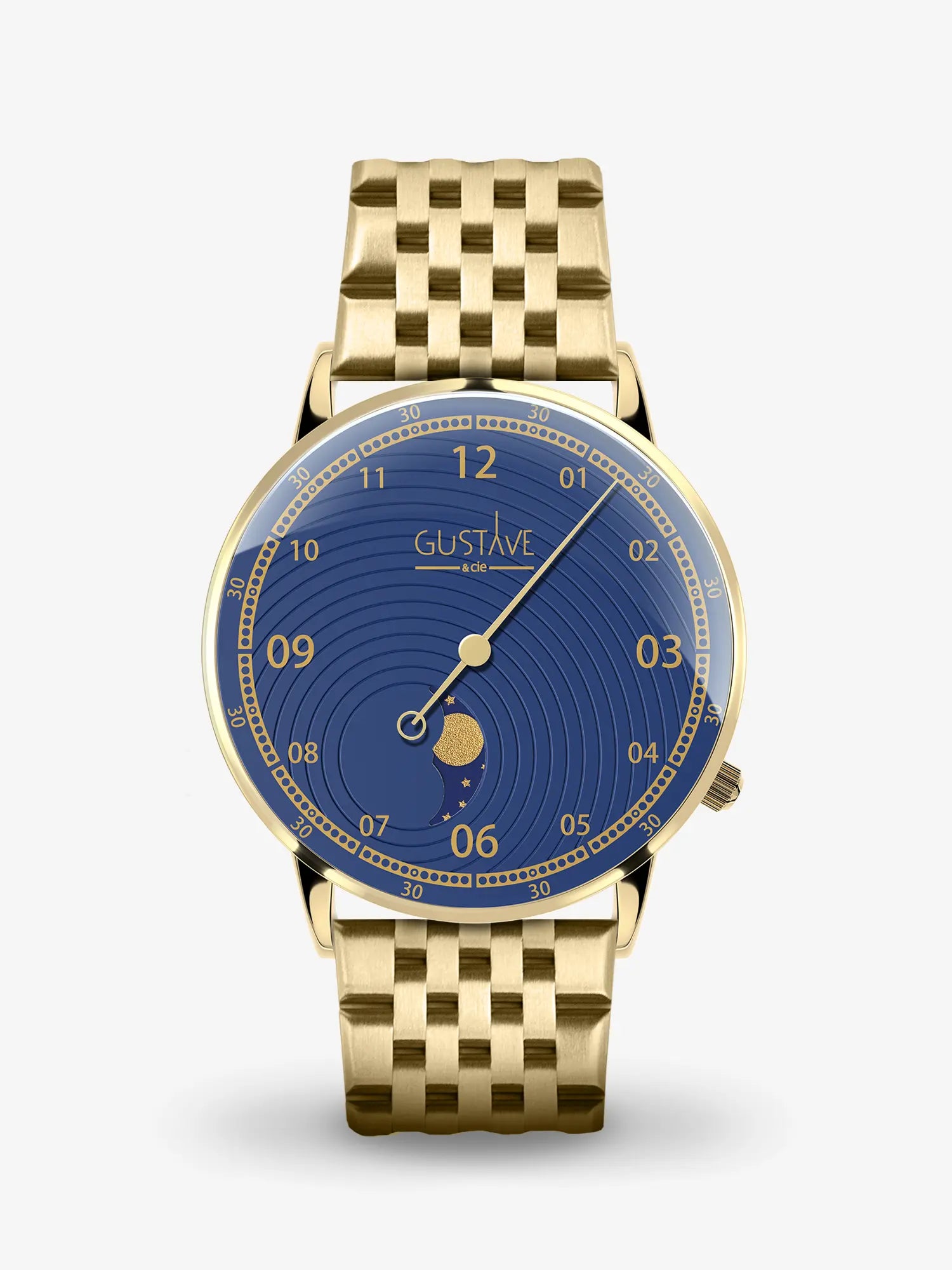 GEORGES 12H - GOLD AND BLUE