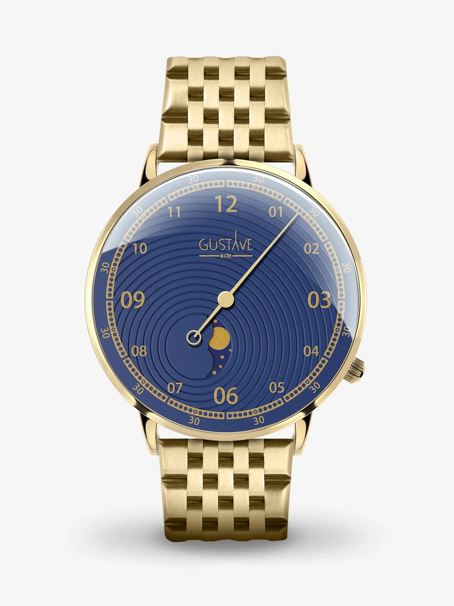 GEORGES 12H - GOLD AND BLUE